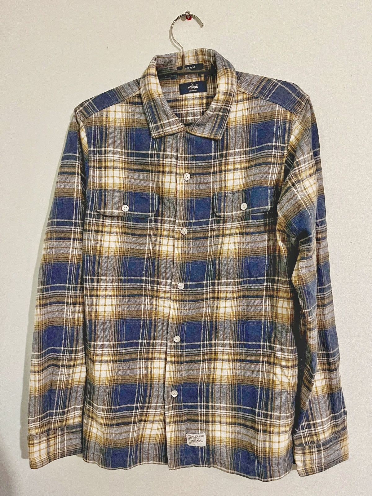 Wtaps WTAPS Plaid Flannel Shirt Made in Japan Size S Size US S / EU 44-46 / 1 - 1 Thumbnail