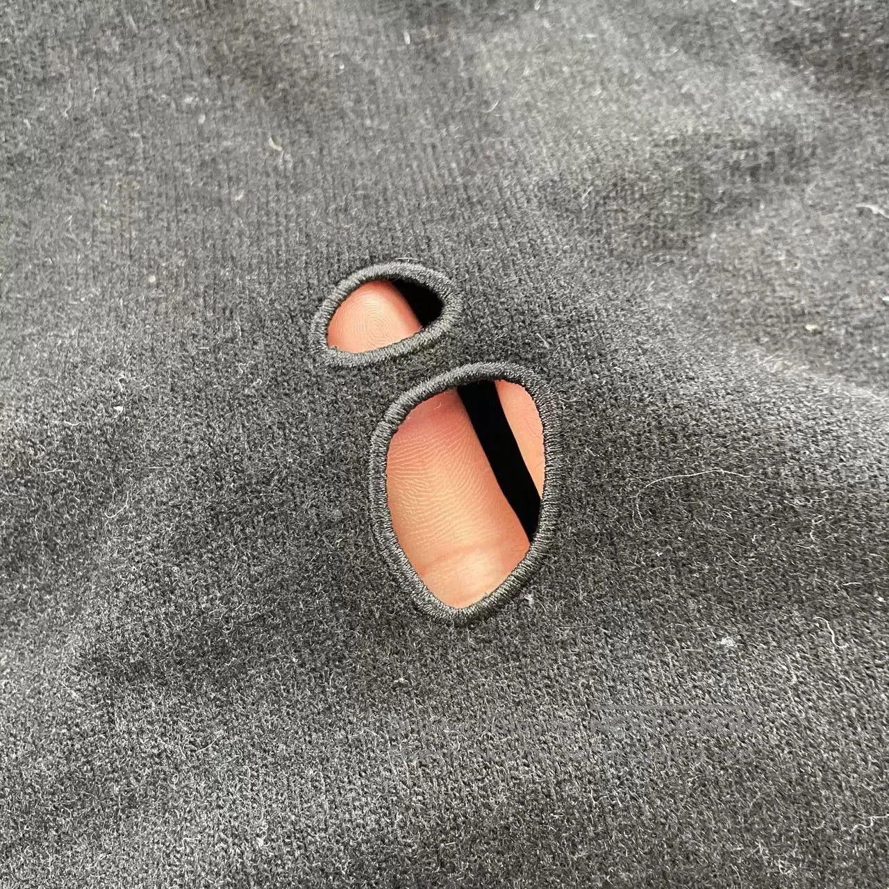 Dior Dior Black Distressed Sweater. Size XS / US 0-2 / IT 36-38 - 5 Thumbnail