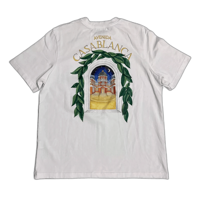 Casablanca Avenida Casablanca Short Sleeve T-Shirt Size US L / EU 52-54 / 3 - 1 Thumbnail