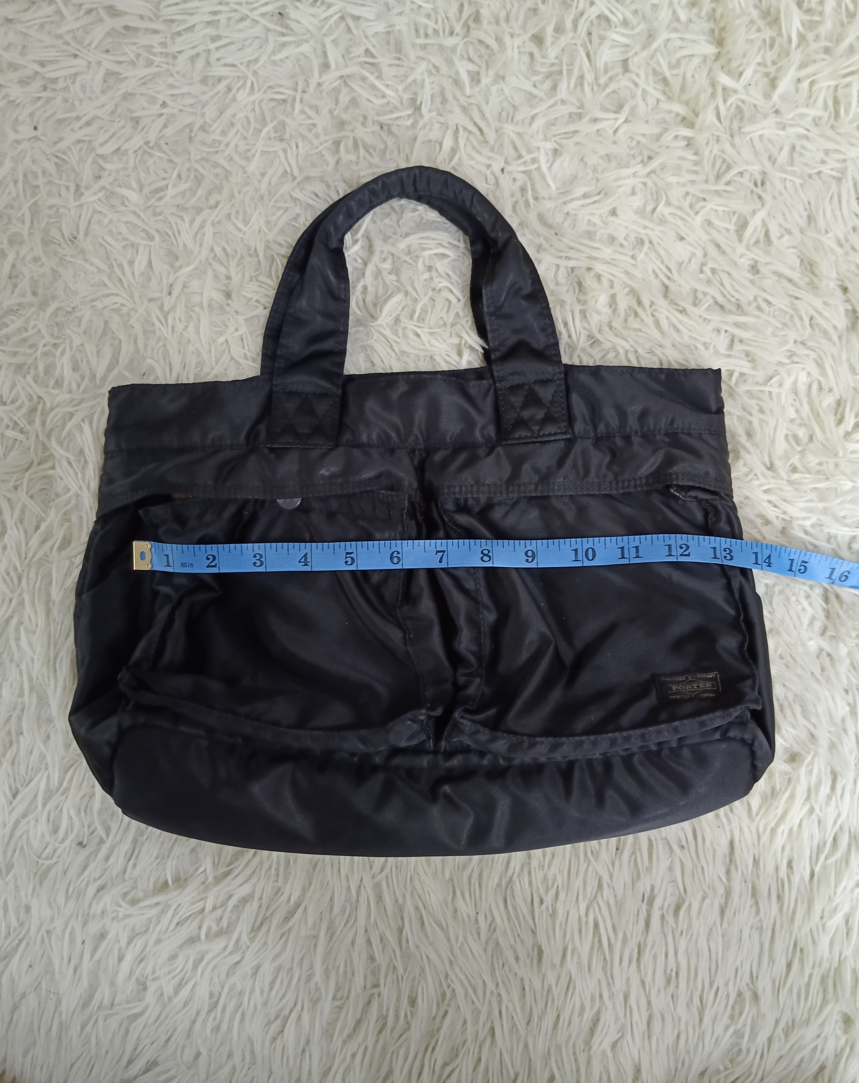 Porter PORTER TANKER BLACK TOTE BAG Size ONE SIZE - 2 Thumbnail
