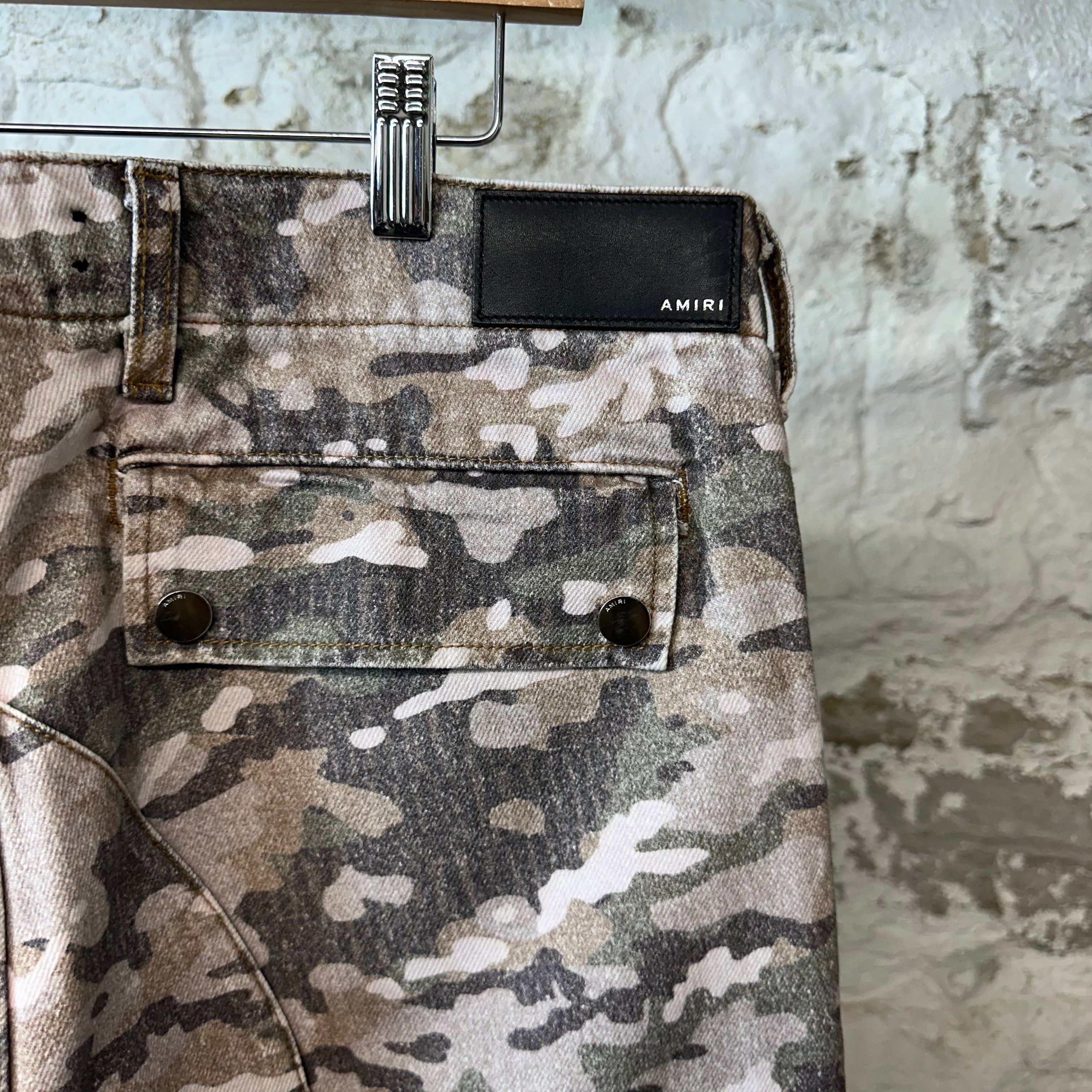 Amiri Amiri Kick Flare Camo Pants Sz 34 Size US 34 / EU 50 - 4 Thumbnail