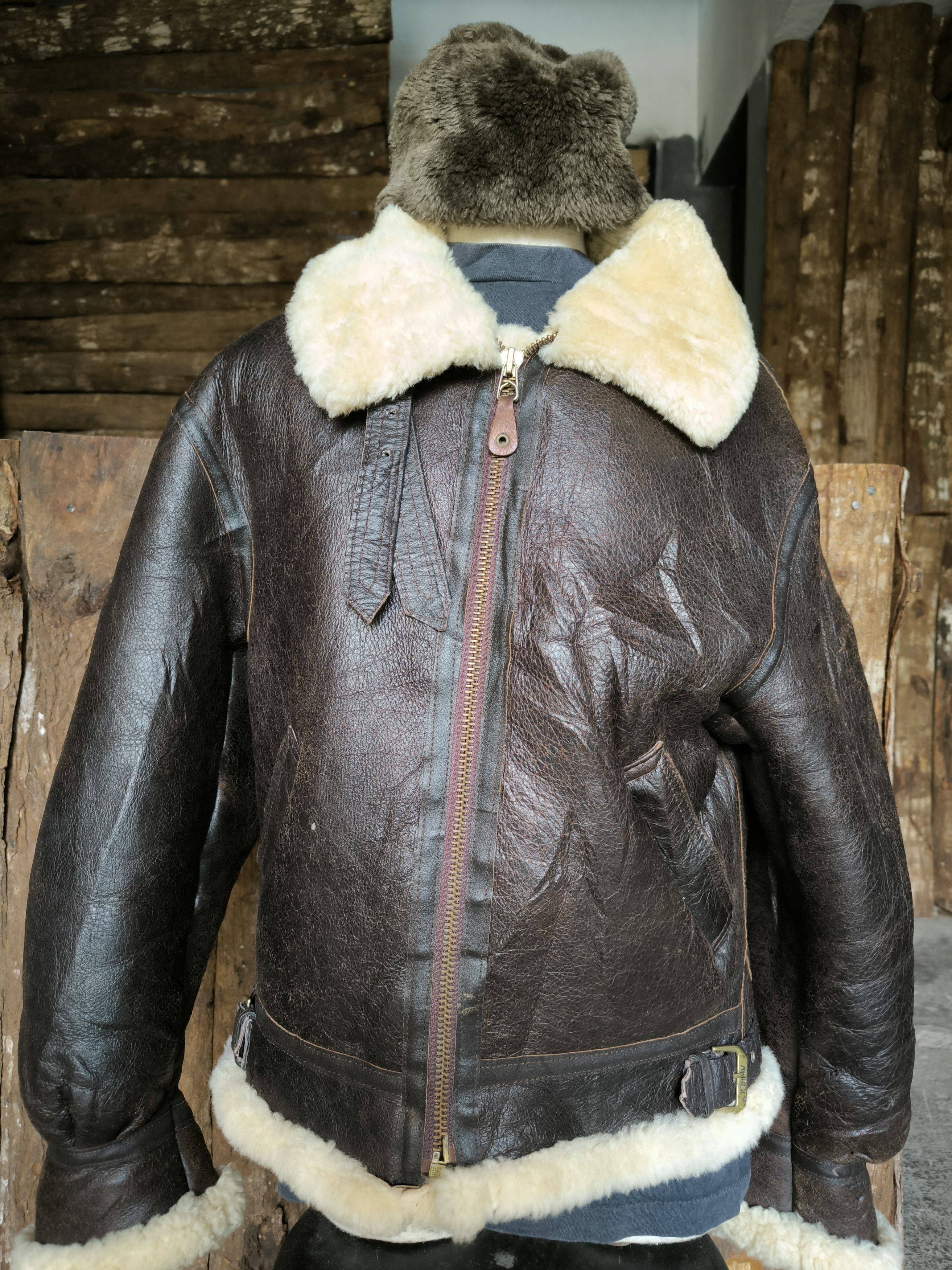 Rare Vintage Leather Jacket B3 Avirex