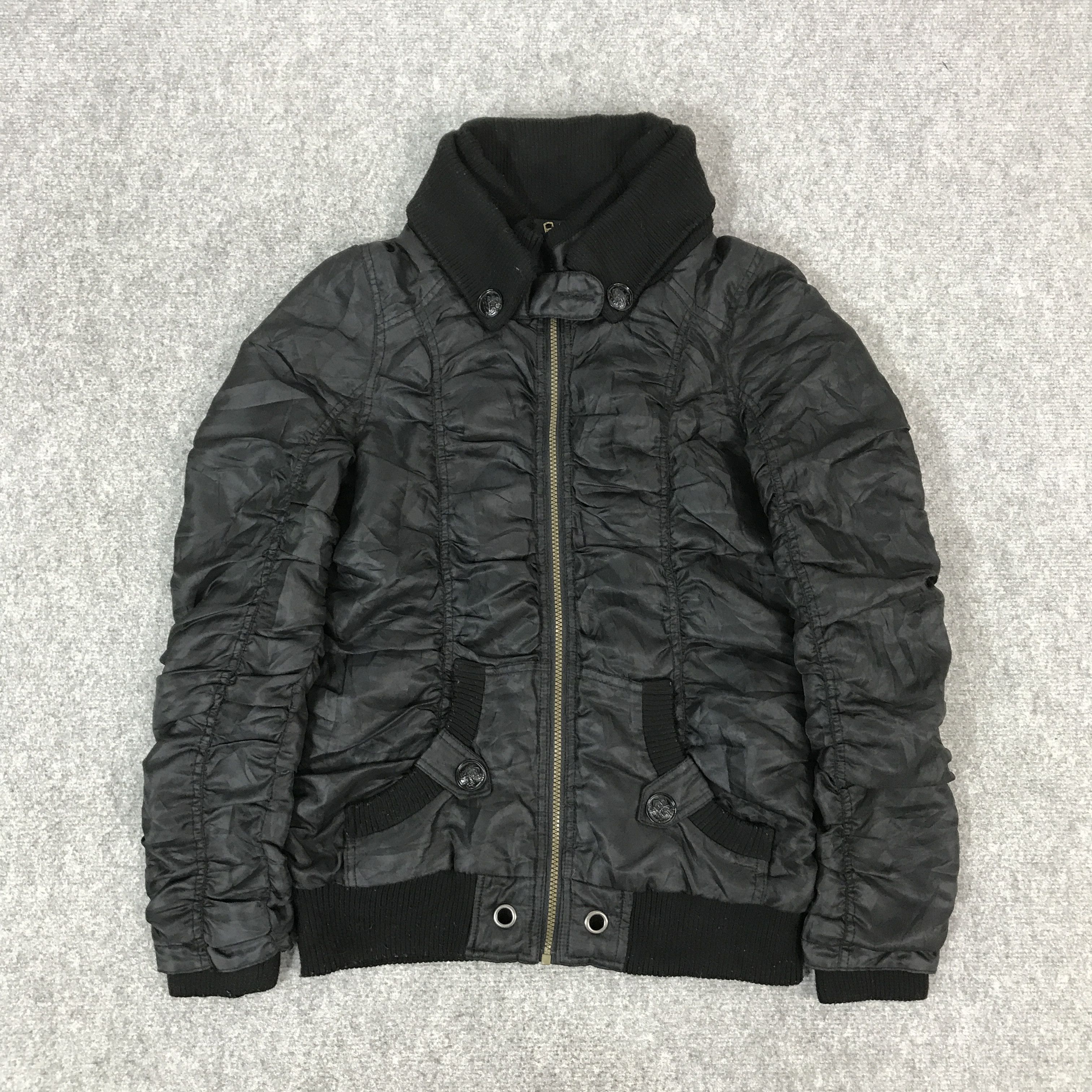 If Six Was Nine × Japanese Brand × KMRii JAPANESE BRAND DESIGN BLACK PUNK JACKET Size US M / EU 48-50 / 2 - 1 Thumbnail