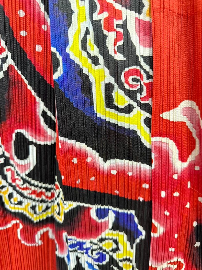 Issey Miyake Issey Miyake size:3 Red mask pleated pants Size 42" / US 20 - 3 Thumbnail