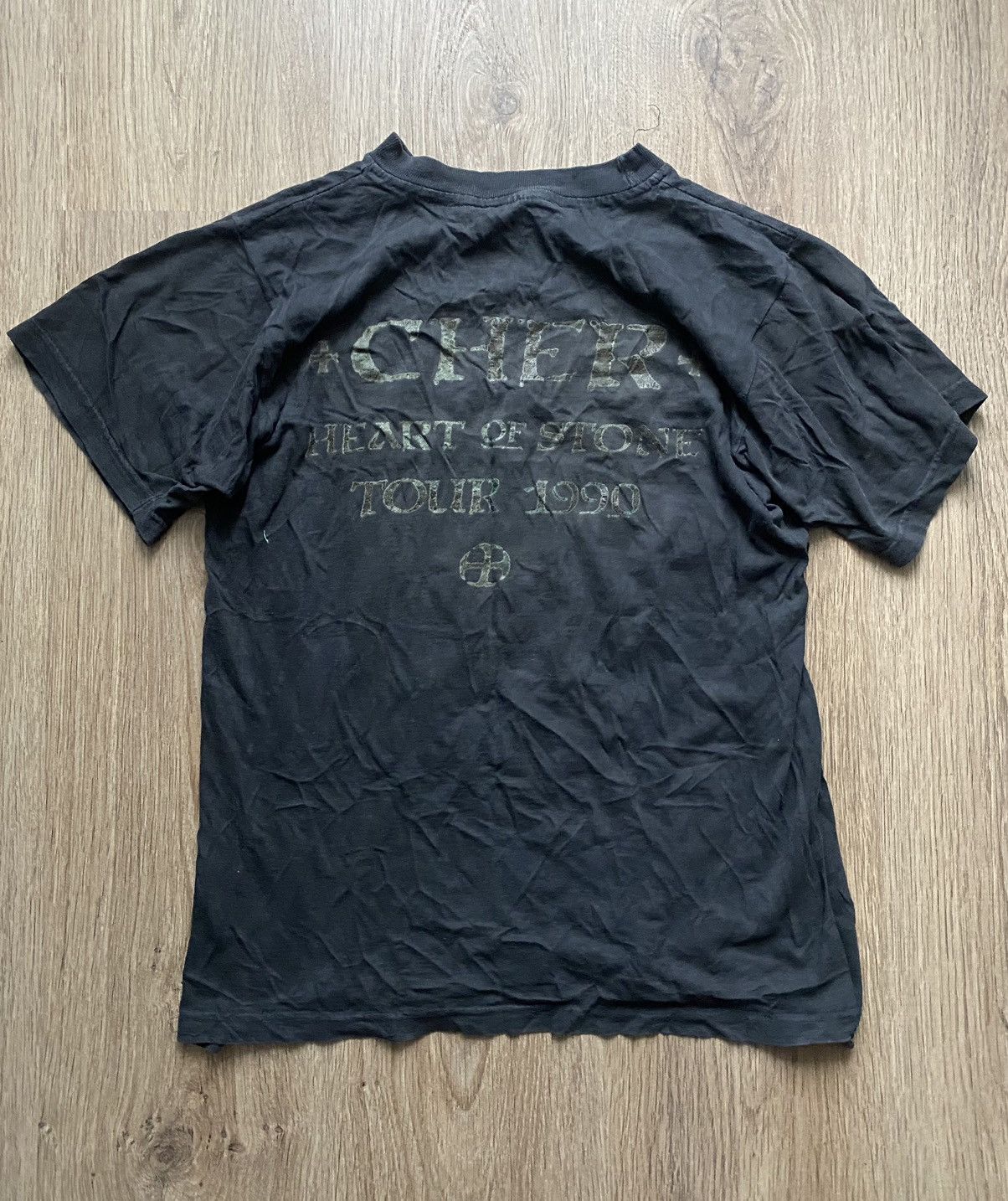 1990 Cher “heart of stone” Tee