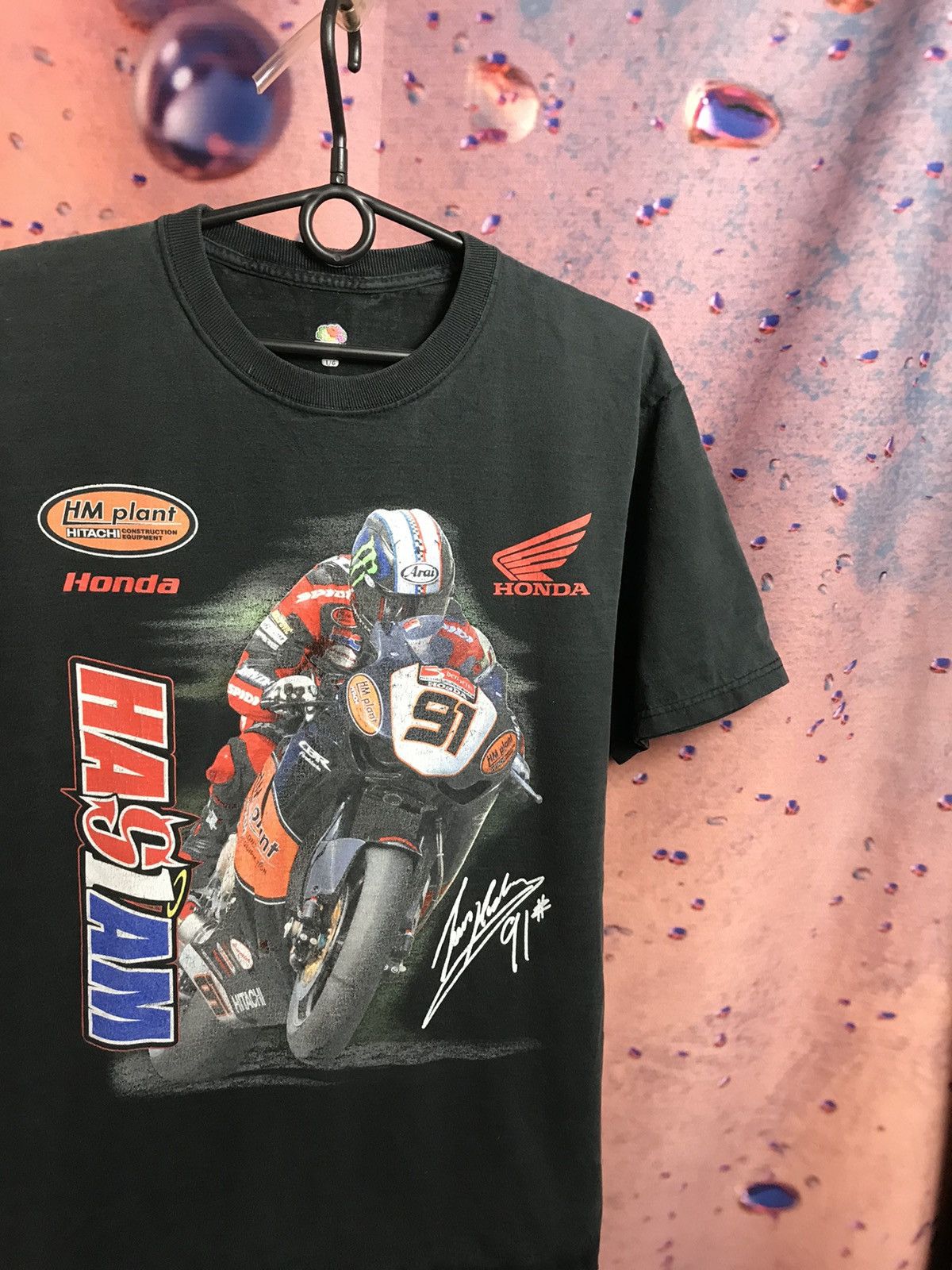 Honda × Vintage Vintage Leon Haslam Honda racing tee Size US M / EU 48-50 / 2 - 1 Thumbnail