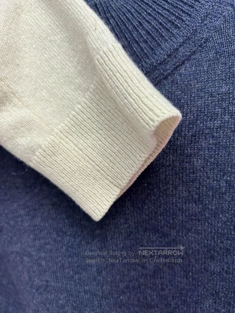 Hermes Hermes Black and Beige Knit Sweater Size XS / US 0-2 / IT 36-38 - 4 Thumbnail