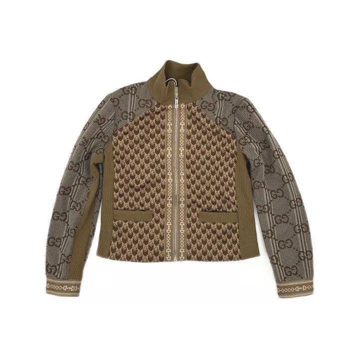 Gucci Gucci Logo Zip Casual Long Sleeve Jacket-2507 Size L / US 10 / IT 46 - 7 Thumbnail