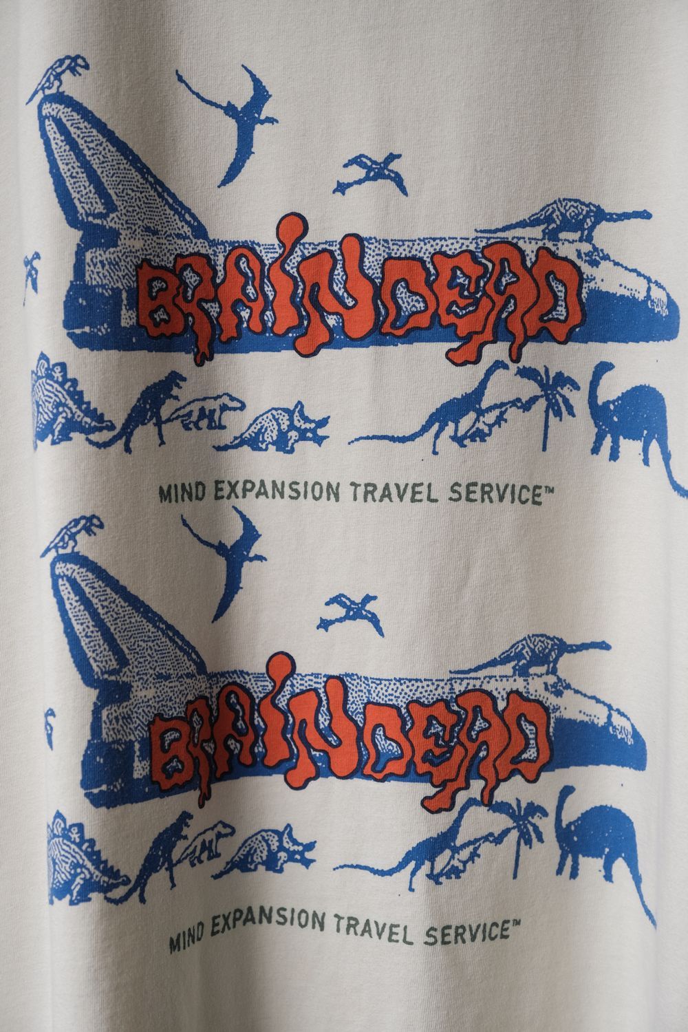 Brain Dead Brain Dead 21S/S Mind Expansion Travel Service Tee Size US L / EU 52-54 / 3 - 3 Thumbnail