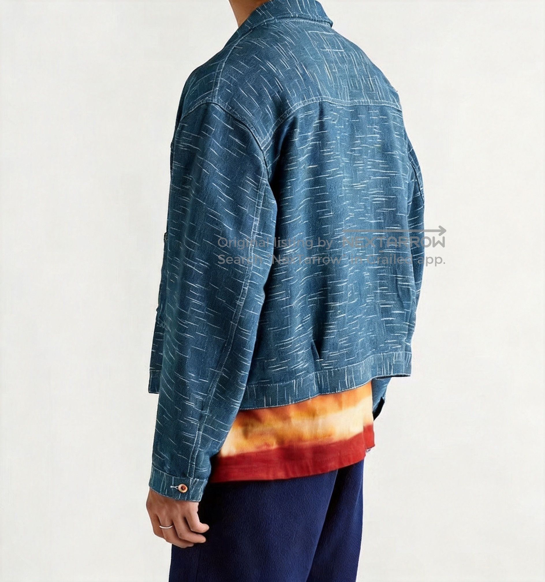 Storymfg Hand-Dyed Blue Jacket/, Men's — image 2 of 6