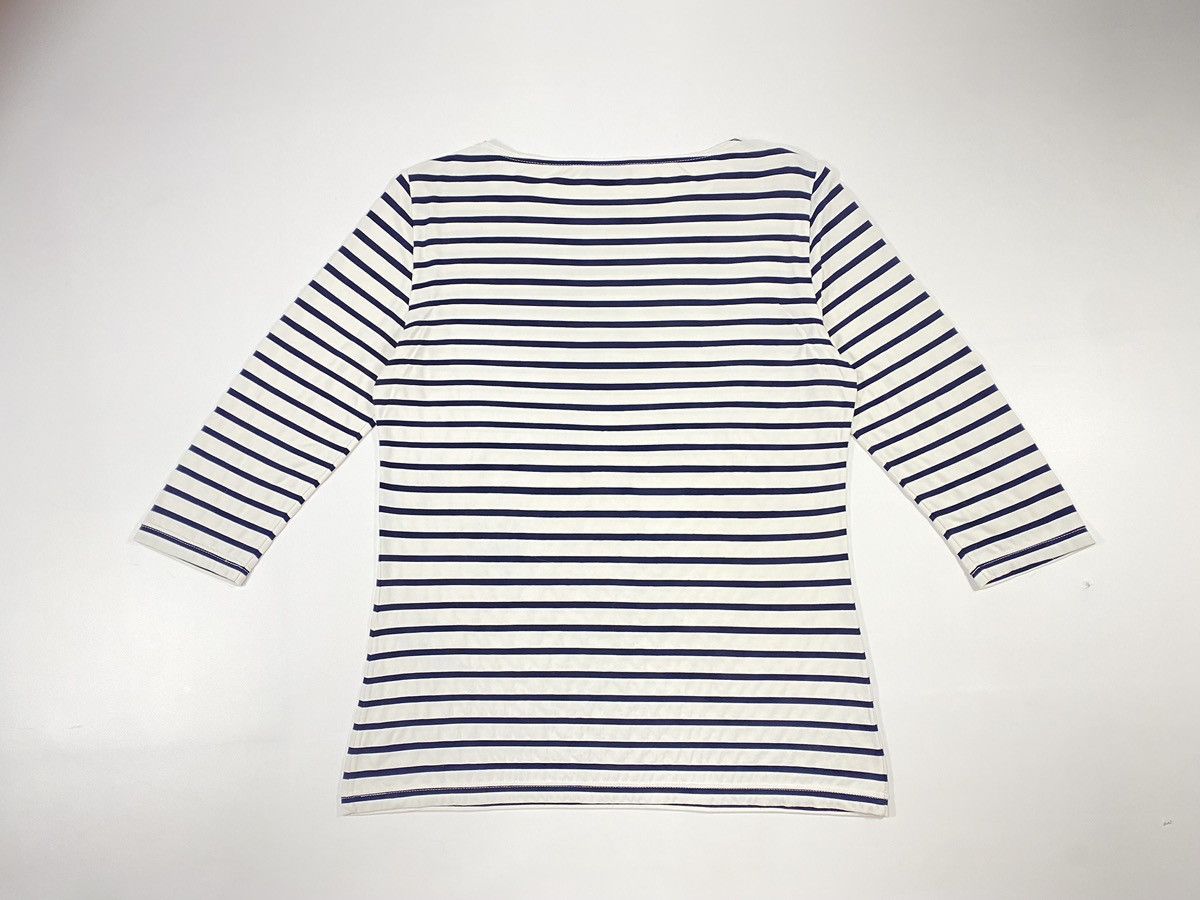 Saint James Vintage 90s Saint James France Striped Asap Rocky Style Tee Size L / US 10 / IT 46 - 12 Thumbnail
