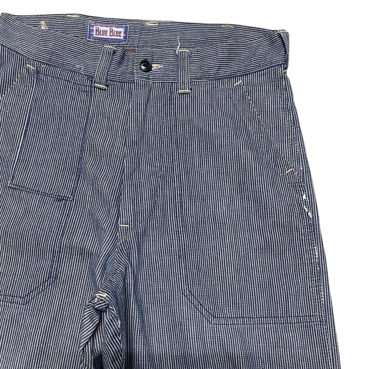 Blue Blue Japan BLUE BLUE Hickory Pinstripe Fatigue Pants Size US 28 / EU 44 - 5 Thumbnail