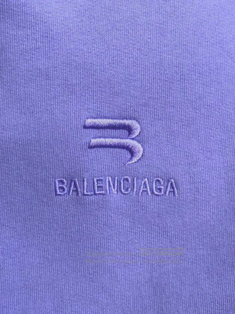 Balenciaga Balenciaga Purple Hoodie Size US M / EU 48-50 / 2 - 7 Thumbnail