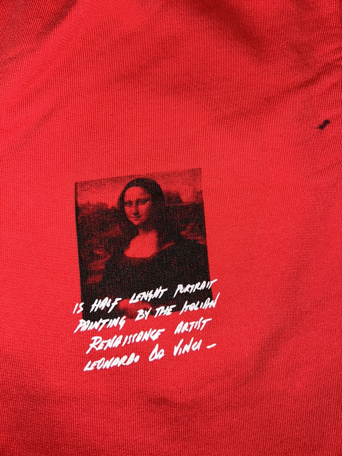 Off-White Off White Red Mona Lisa Shorts Size Large Size US 35 - 2 Thumbnail