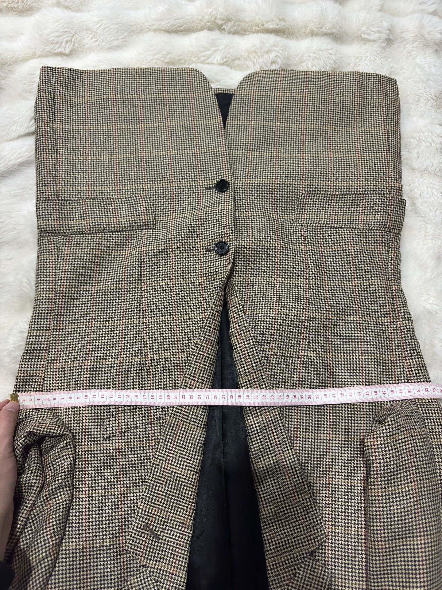 Celine Celine brand new men's plaid suit size 52 Size 52R - 7 Thumbnail