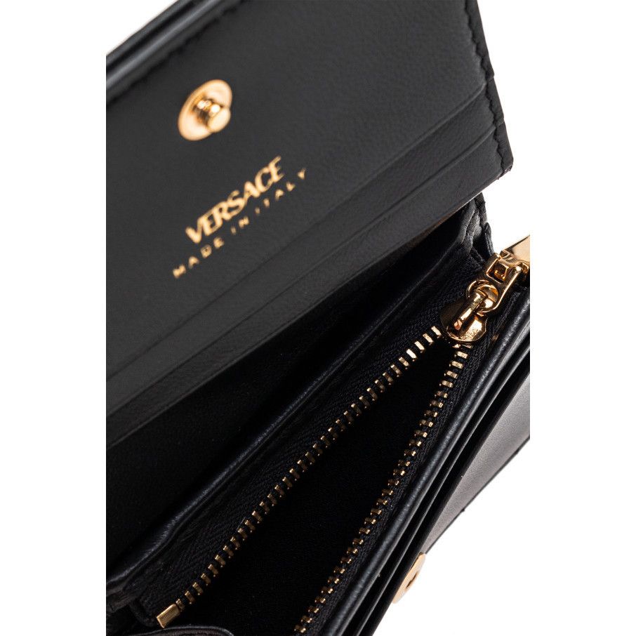 Versace VERSACE Black Quilted Wallet New & Authentic Size ONE SIZE - 2 Thumbnail