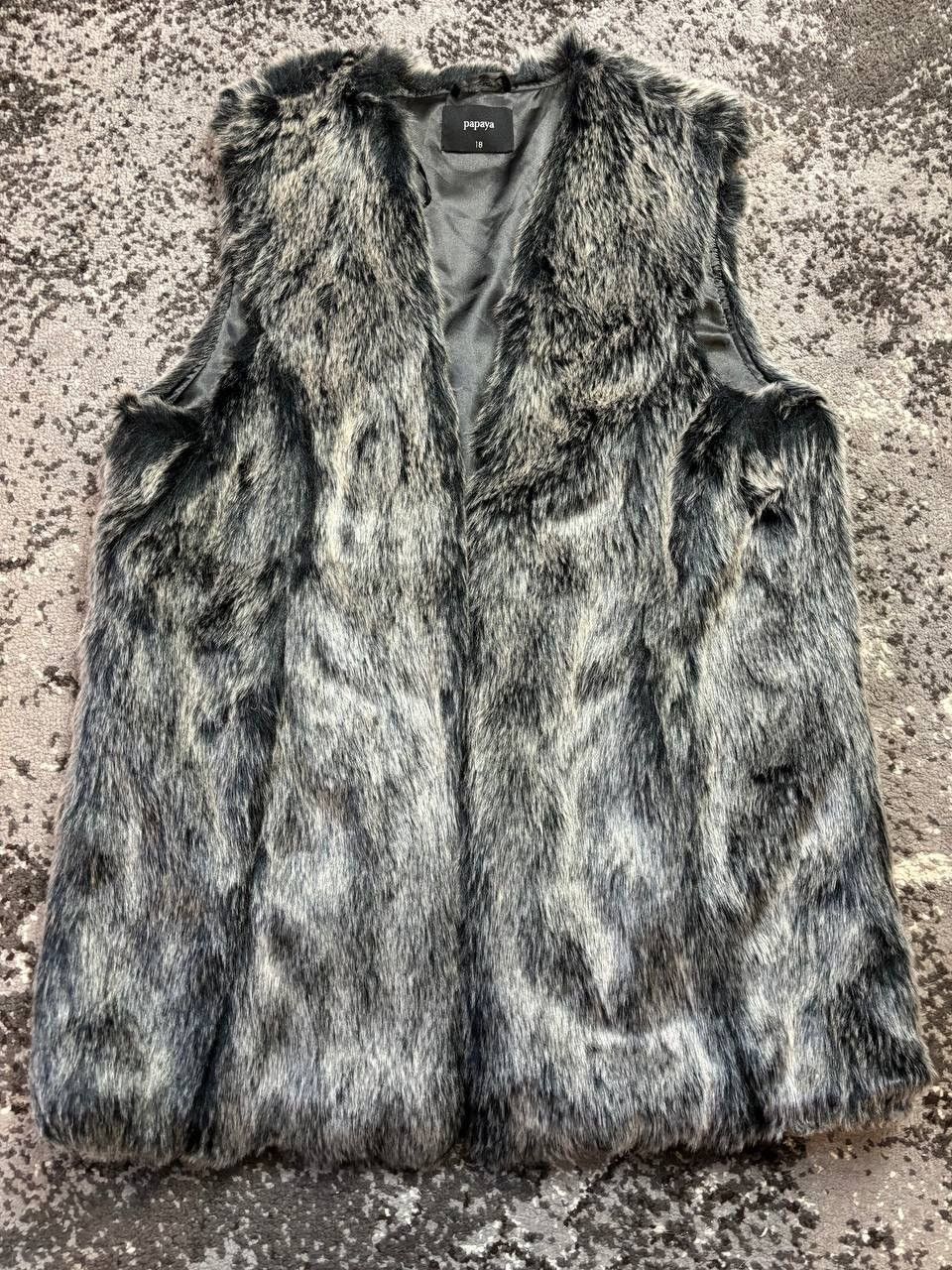 If Six Was Nine × Junya Watanabe × Le Grande Bleu (L.G.B.) Vintage Y2K Faux Fur Avantgarde Vets Owns Style Archival Size US M / EU 48-50 / 2 - 1 Thumbnail