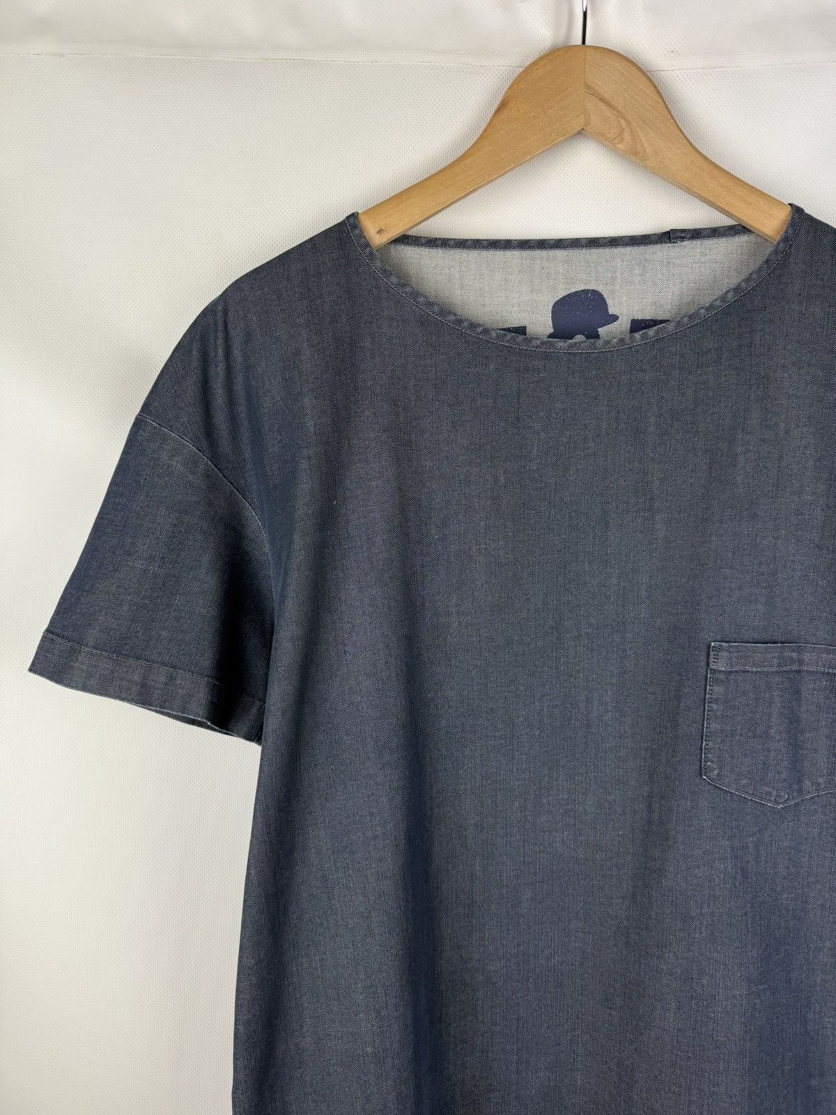 Japanese Brand × Takeo Kikuchi 525 Denim By Takeo Kikuchi Men’s Short Sleeve T Shirt Japan Size US M / EU 48-50 / 2 - 4 Thumbnail