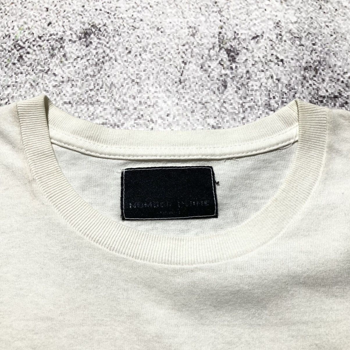 Number (N)ine Number (N)ine Spellout Logo Pocket T-shirt White Size US M / EU 48-50 / 2 - 11 Thumbnail