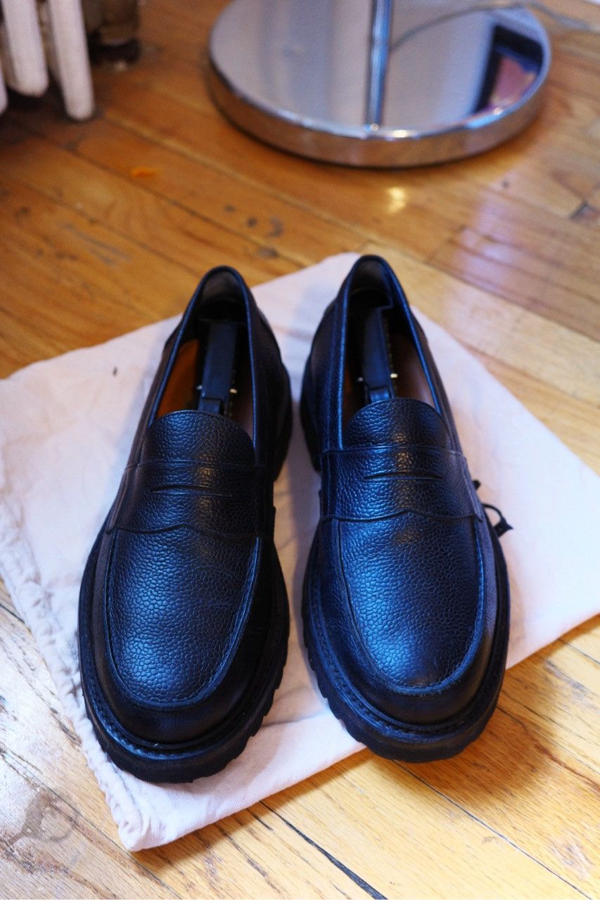 Blackstock & Weber Ellis Penny Loafer, Onyx, Lug Sole Size US 9 / EU 42 - 4 Thumbnail