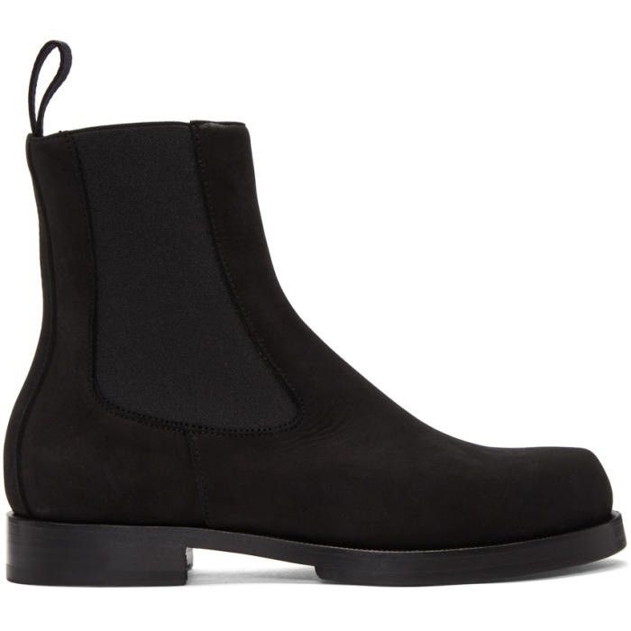 image of 1017 Alyx 9Sm x Alyx Suede Chelsea Boot in Brown, Men's (Size 10)