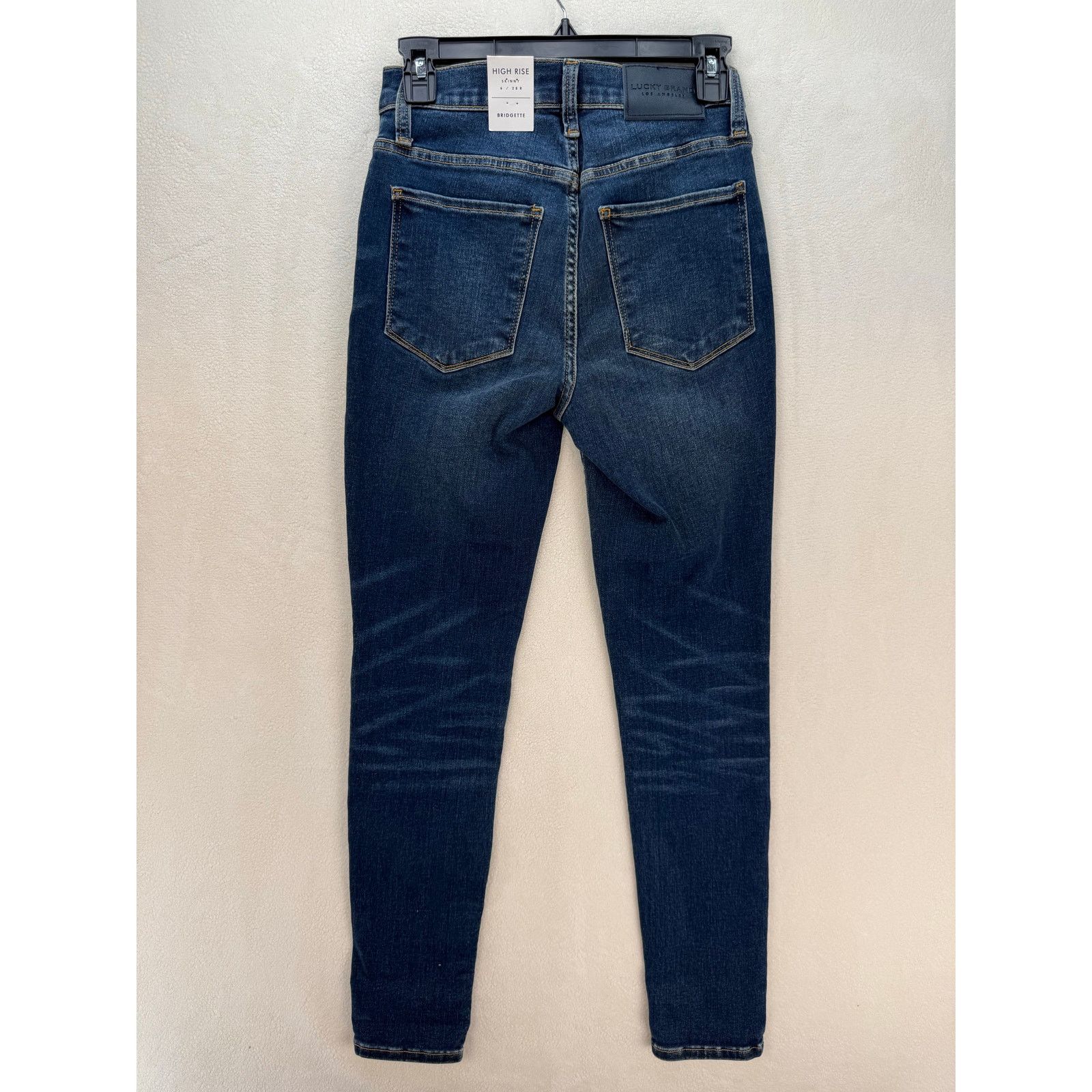 Lucky Brand LUCKY BRAND WOMEN'S 6/28R HIGH RISE SKINNY JEANS Size 28" / US 6 / IT 42 - 7 Thumbnail