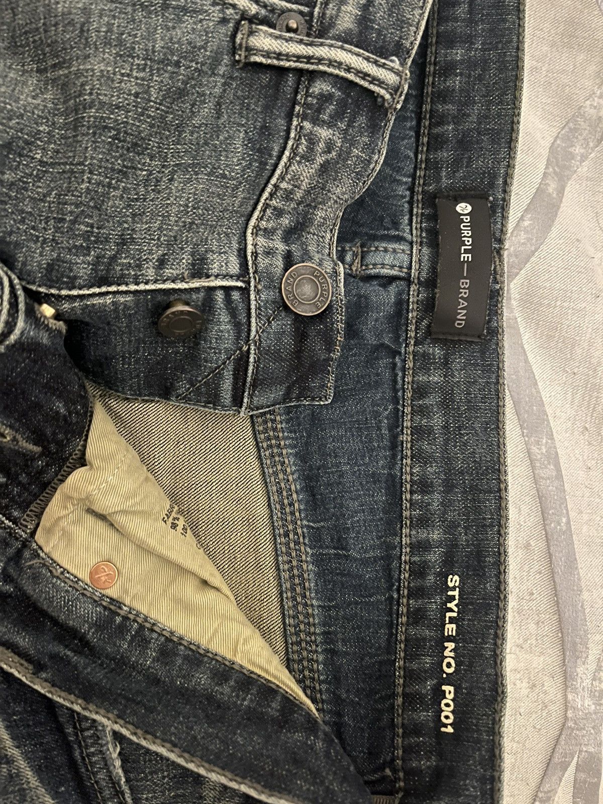 Purple Purple Jeans Size US 32 / EU 48 - 4 Thumbnail