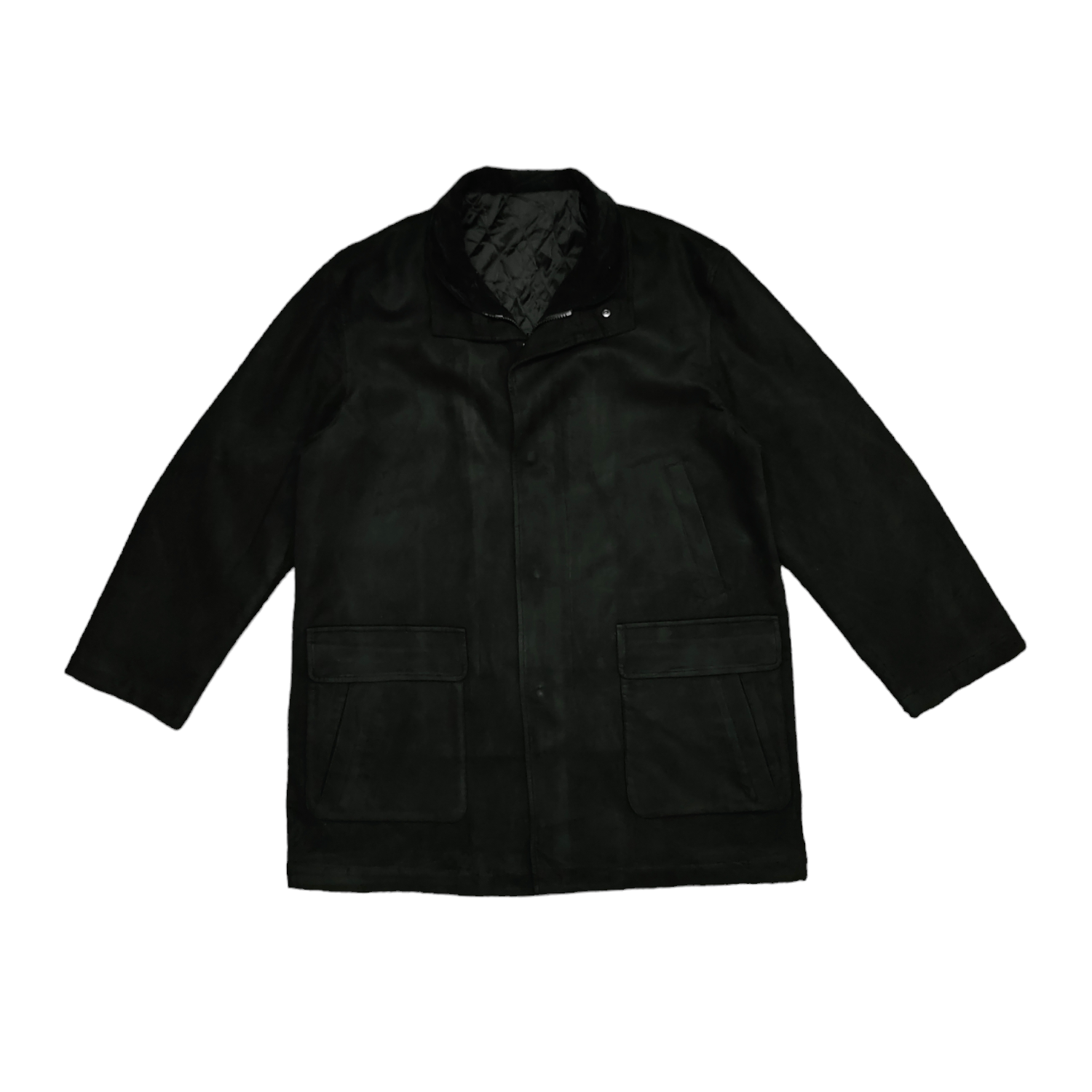 Carven Vintage Carven Paris Moleskin Quilted Jacket Size US XL / EU 56 / 4 - 2 Thumbnail