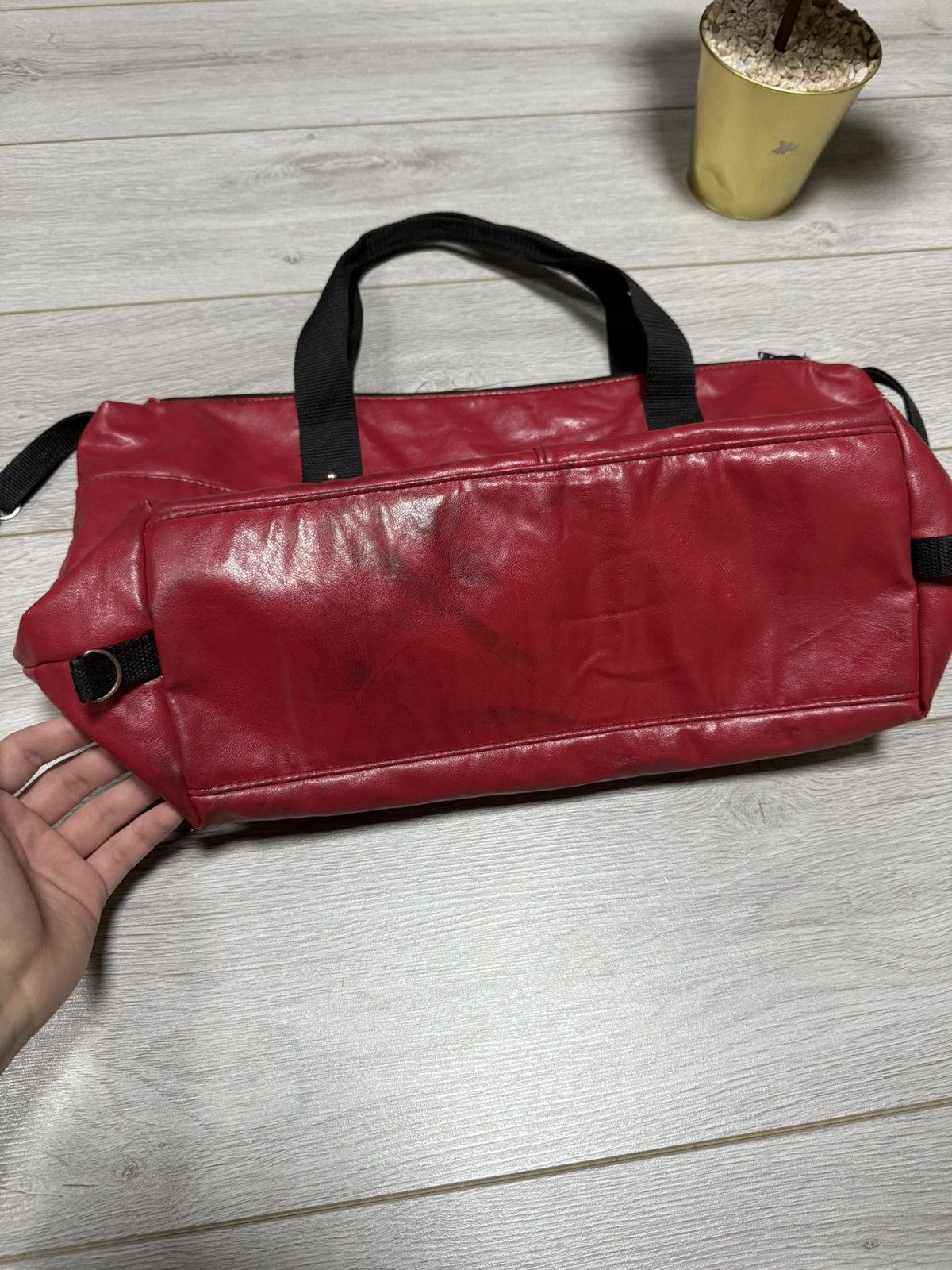 Ferrari Ferrari leather bag big logo tote sport zip Size ONE SIZE - 3 Thumbnail