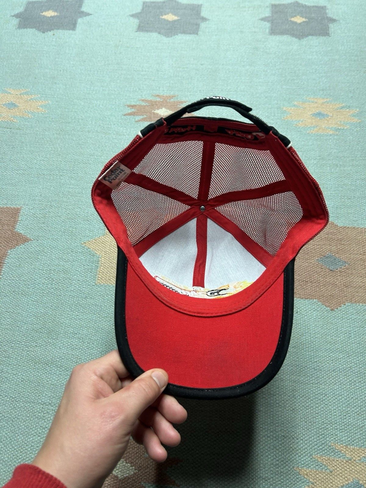 Vintage hat cedar point top thrill grays yet flames amusement park Size ONE SIZE - 5 Thumbnail