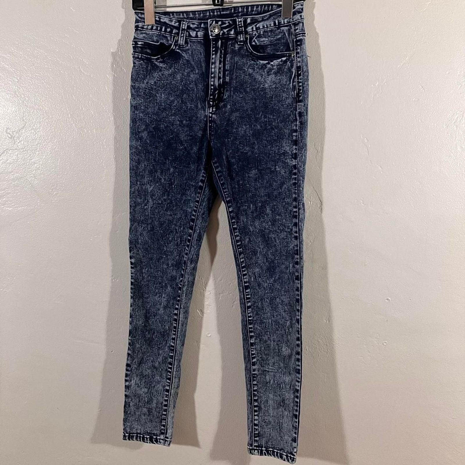 Other Iris Jeans Stone Washed High Waist Skinny Jeans Size 27" / US 4 / IT 40 - 1 Thumbnail