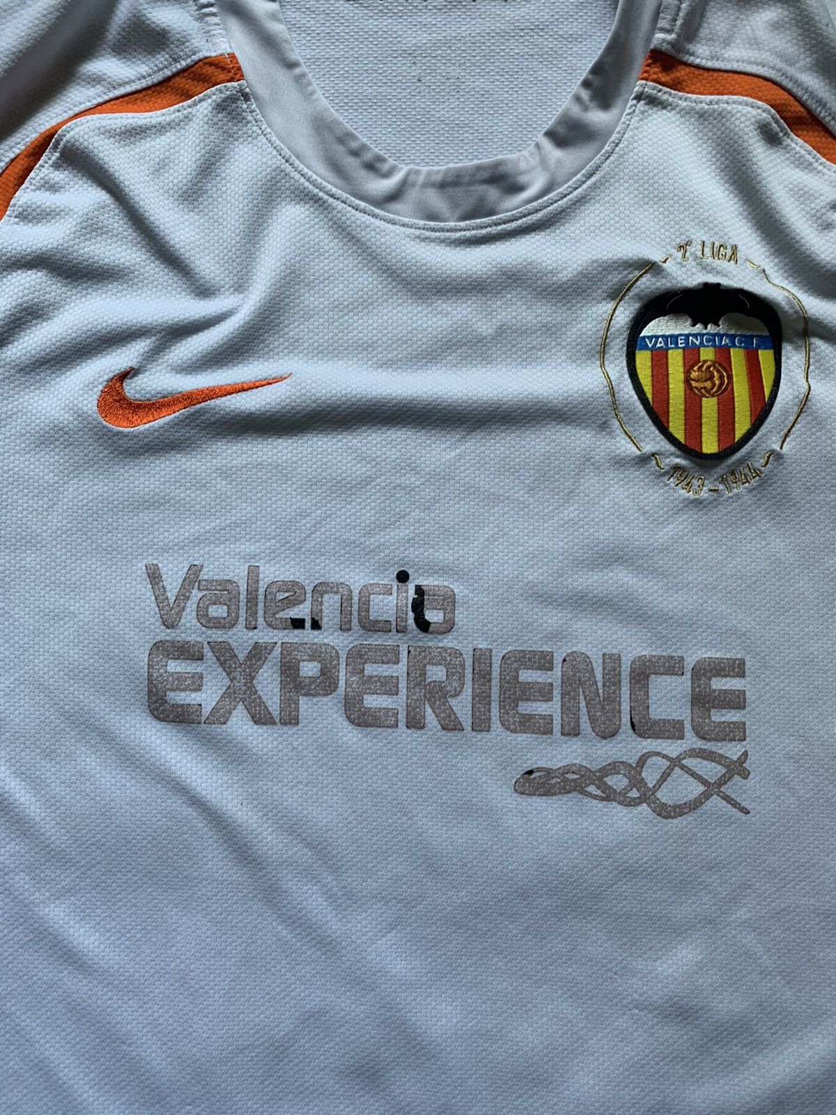 Vintage Vintage Nike Valencia Soccer Jersey Blokecore USA Y2K Drill Size US M / EU 48-50 / 2 - 2 Thumbnail