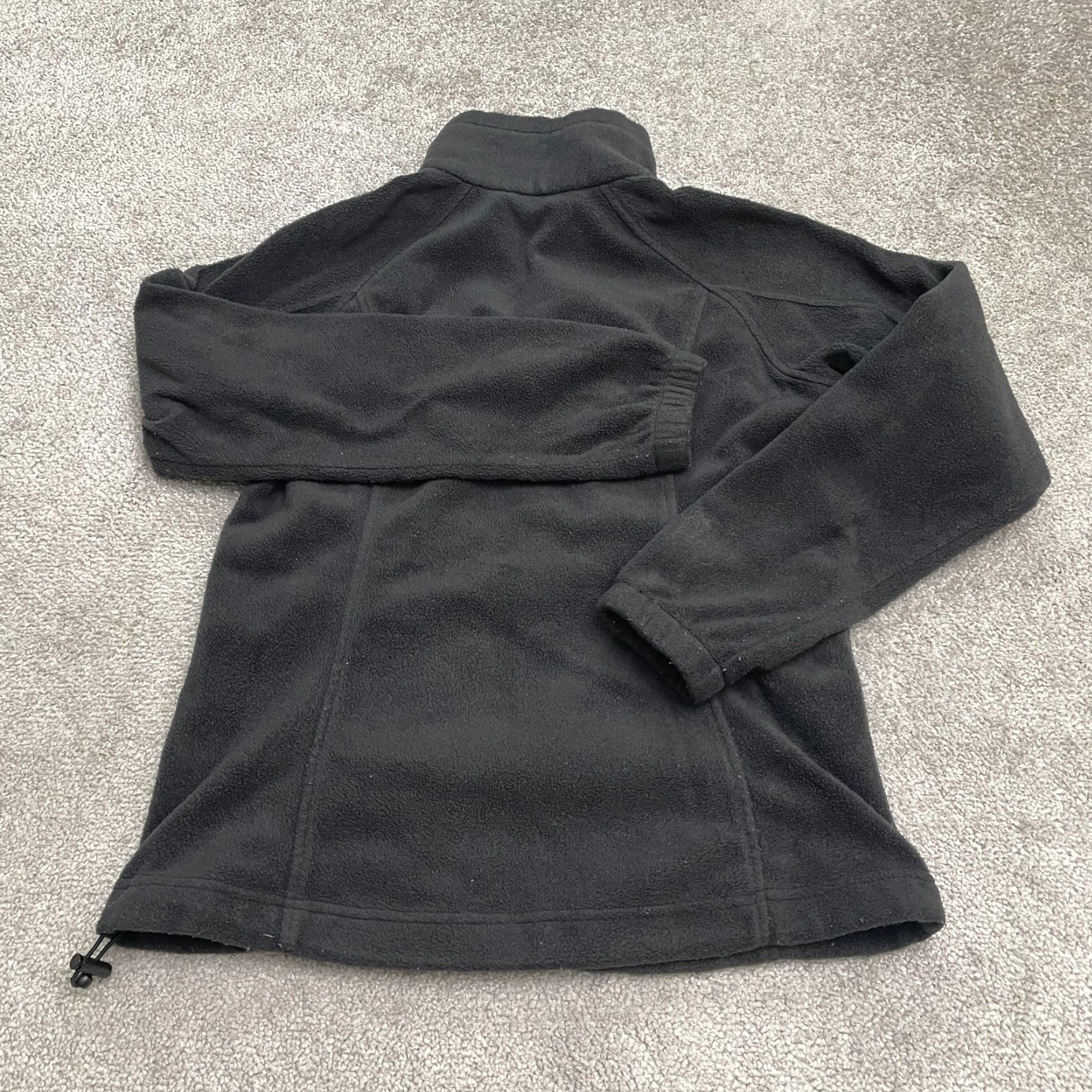 Vintage Columbia Benton Springs Fleece Jacket Womens Small Black Full Zip Outdoor Hiking Size S / US 4 / IT 40 - 2 Thumbnail