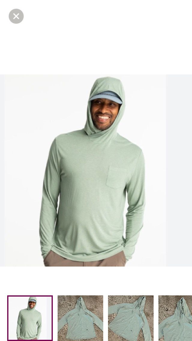 Other Free Fly Men’s Bamboo Lightweight Hoodie XL Size US XL / EU 56 / 4 - 1 Thumbnail