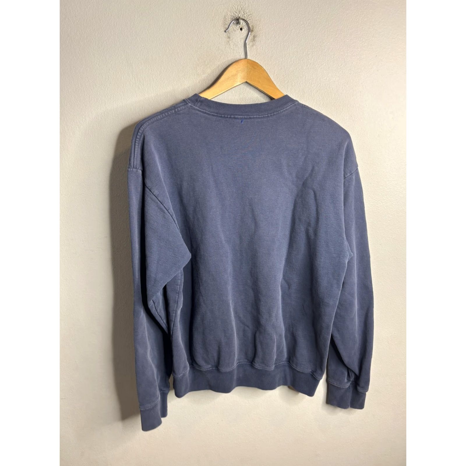 Sporty & Rich SPORTY & RICH Sweatshirt Crewneck Logo Graphic Pullover Mens S Blue USA Created Kid? Size US S / EU 44-46 / 1 - 4 Thumbnail