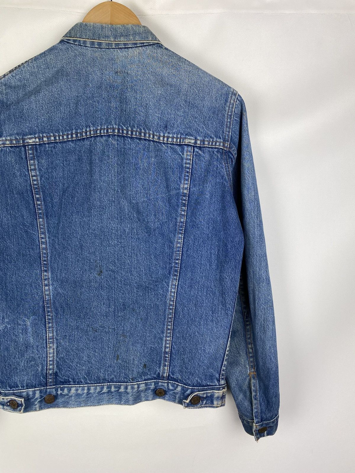 Levi's VTG 80s Levis Type 3 men’s denim trucker jacket size ~ M Size US M / EU 48-50 / 2 - 15 Thumbnail
