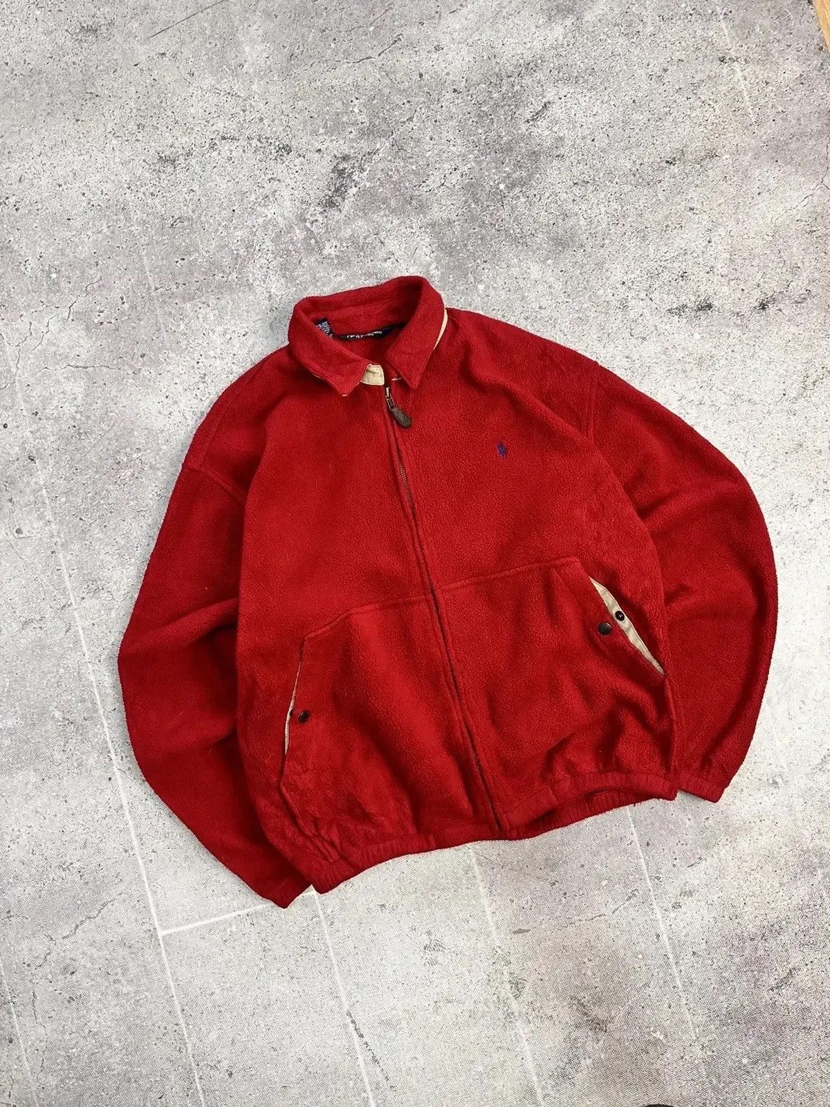 Polo Ralph Lauren Vintage Polo Ralph Lauren fleece Jacket full zip Size US M / EU 48-50 / 2 - 13 Thumbnail