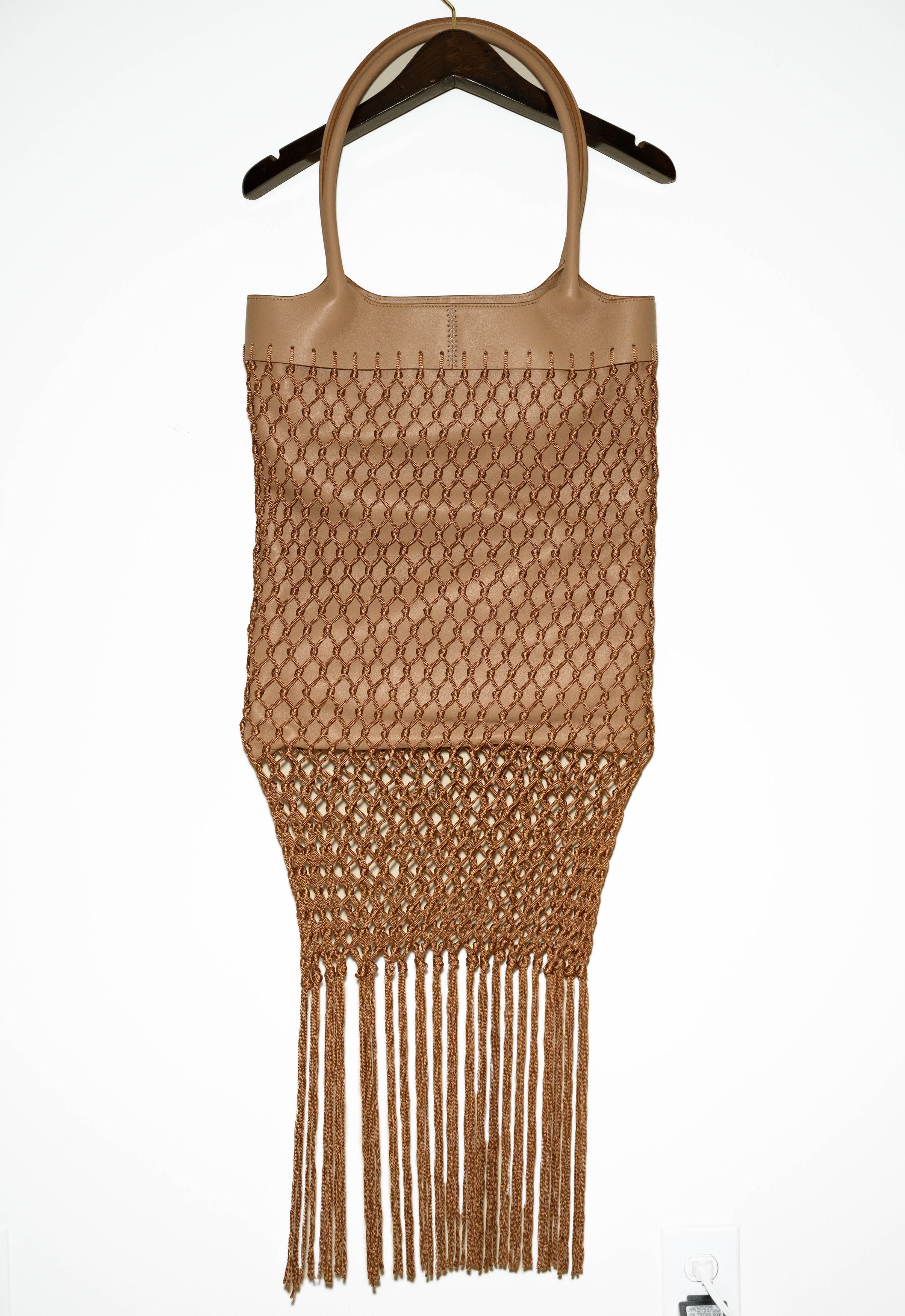 Gabriela Hearst Rainer Lambskin Tote Bag