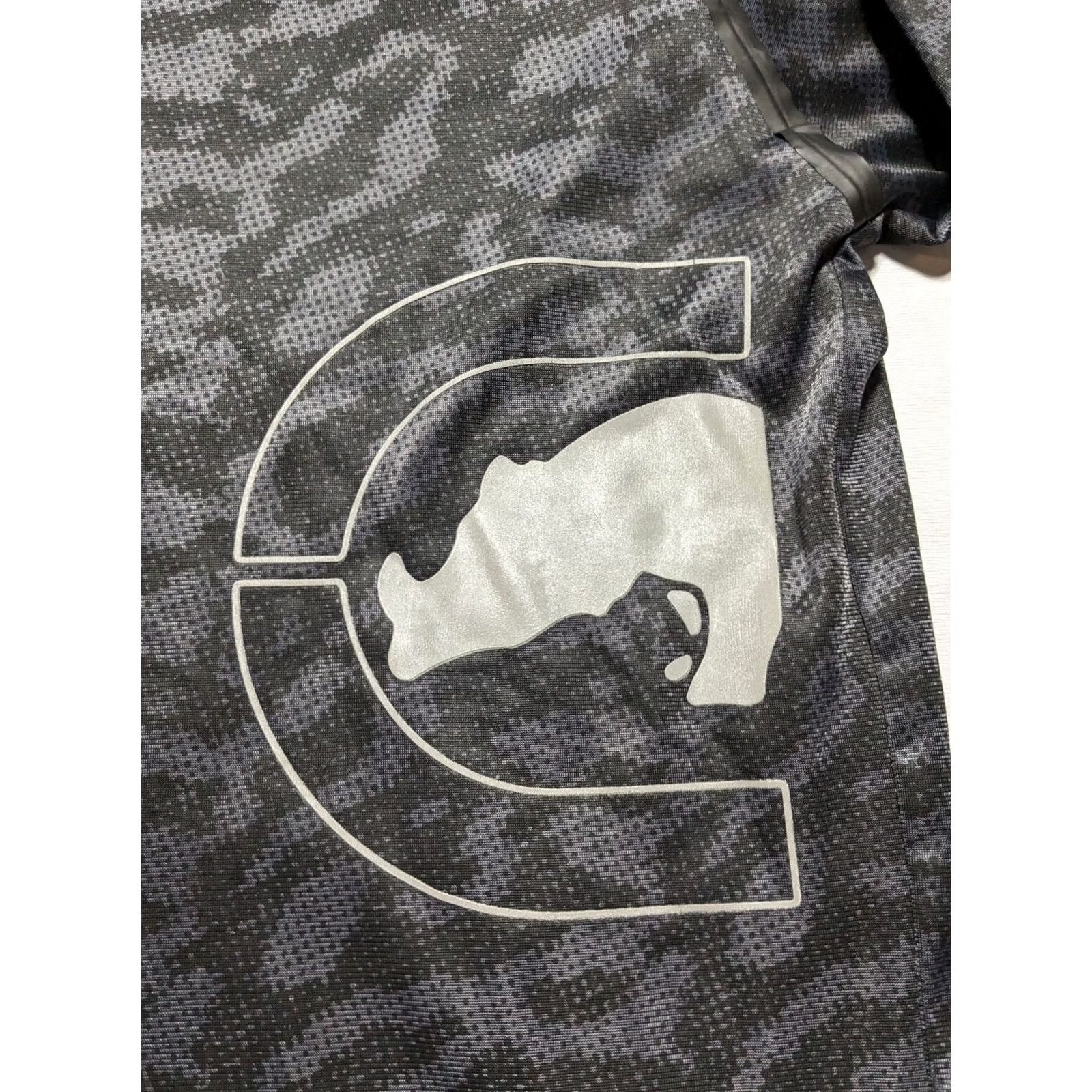 Ecko Unltd. ECKO UNLTD FUNCTION Men XL GUNMETAL Camo Rhino Pullover Hoodie Size US XL / EU 56 / 4 - 6 Thumbnail
