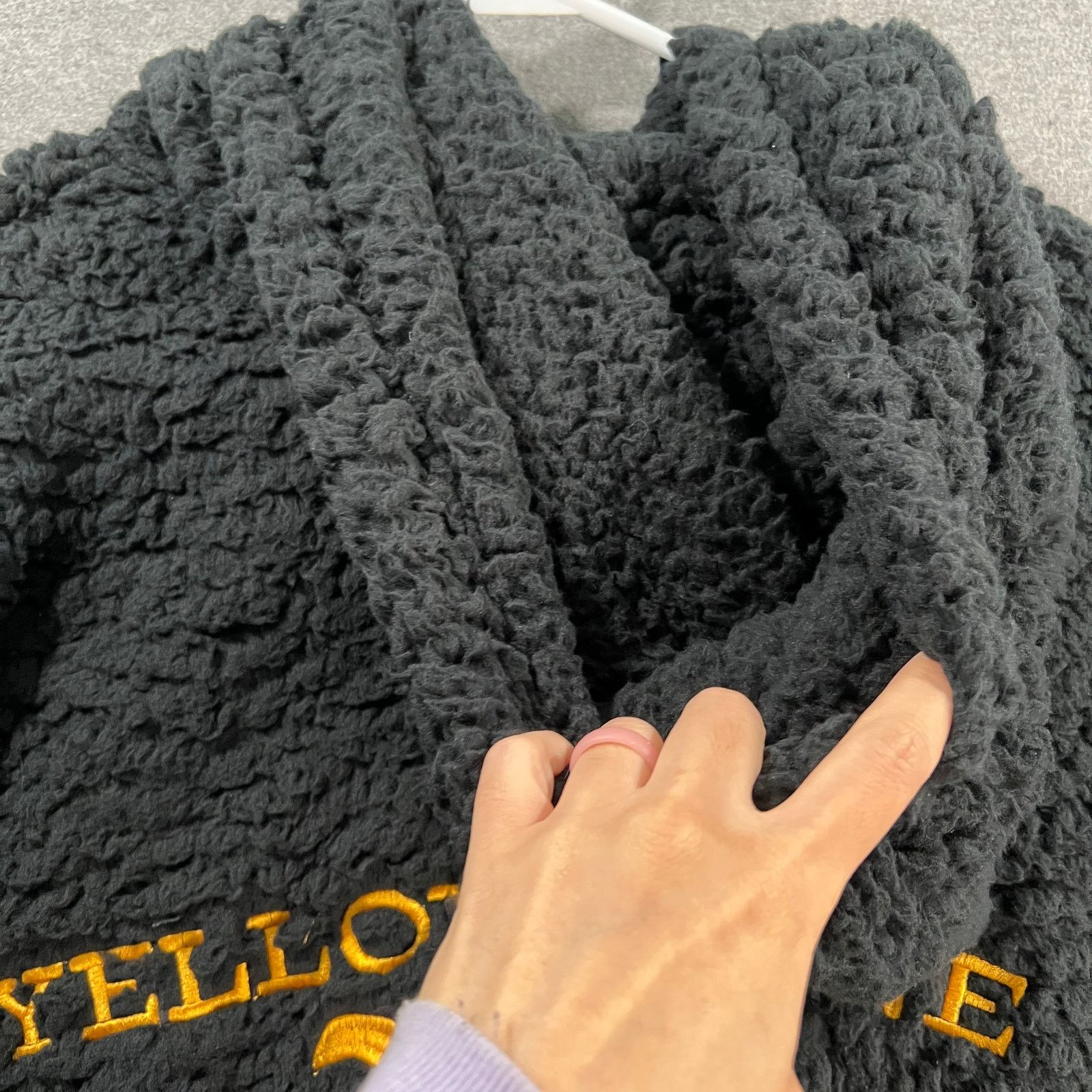 Other Yellowstone x BumbleBella by Jili Martin Sherpa Zip-Up Size L / US 10 / IT 46 - 11 Thumbnail