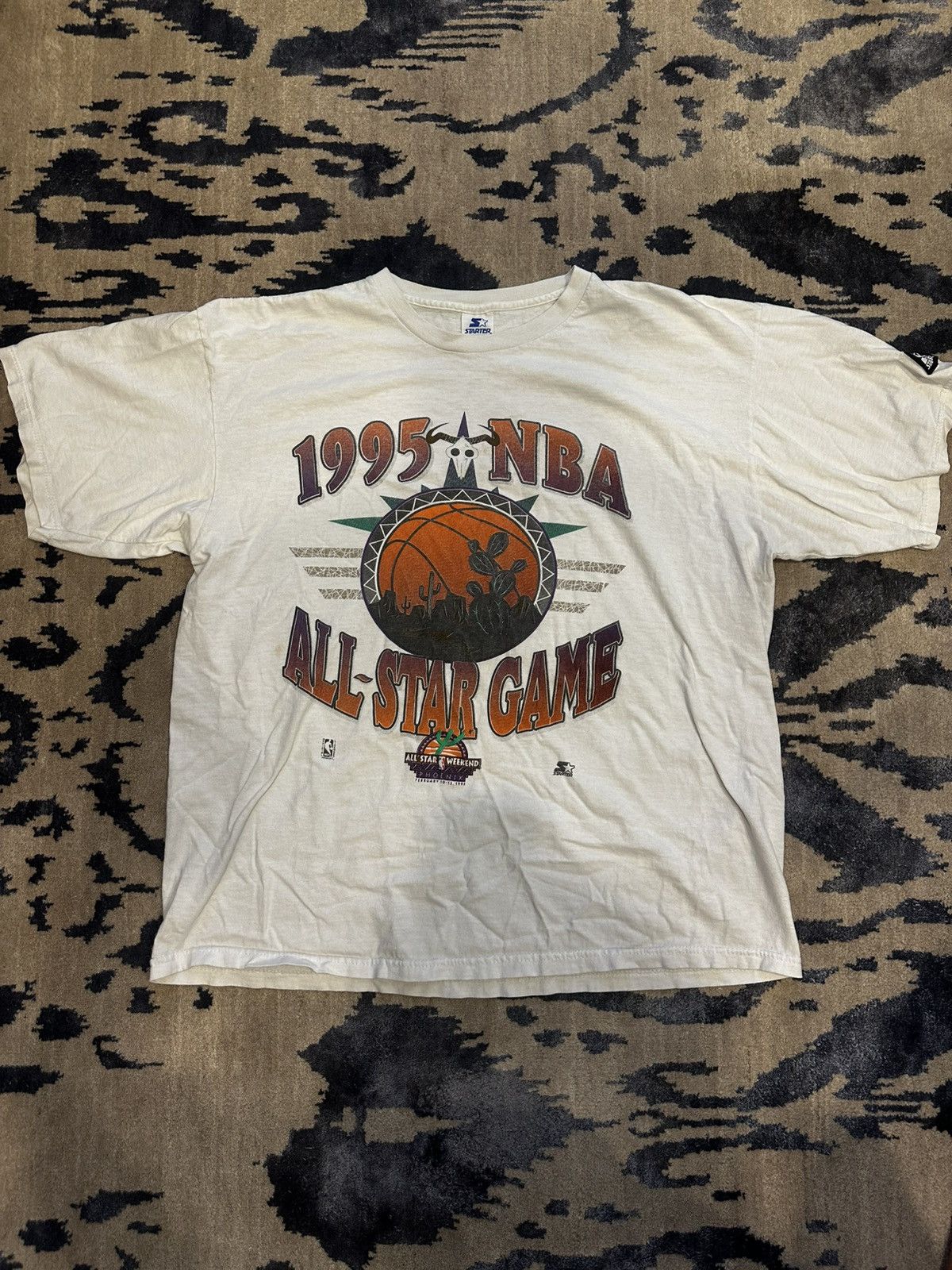Starter 1995 NBA All Star Game Shirt Size US XL / EU 56 / 4 - 1 Thumbnail