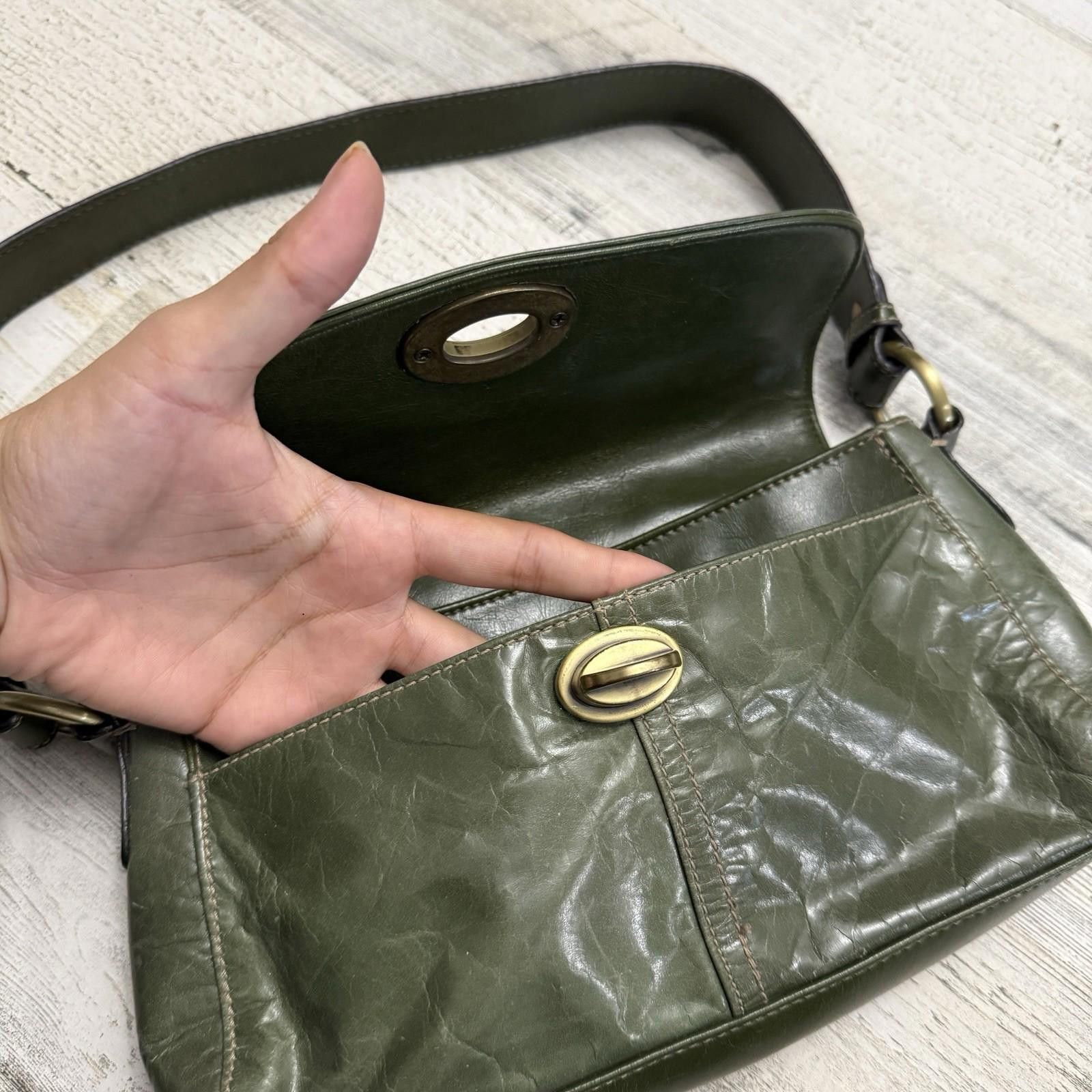 Designer Fairy Green Grunge Y2k Shoulder Leather Bag Size ONE SIZE - 5 Thumbnail