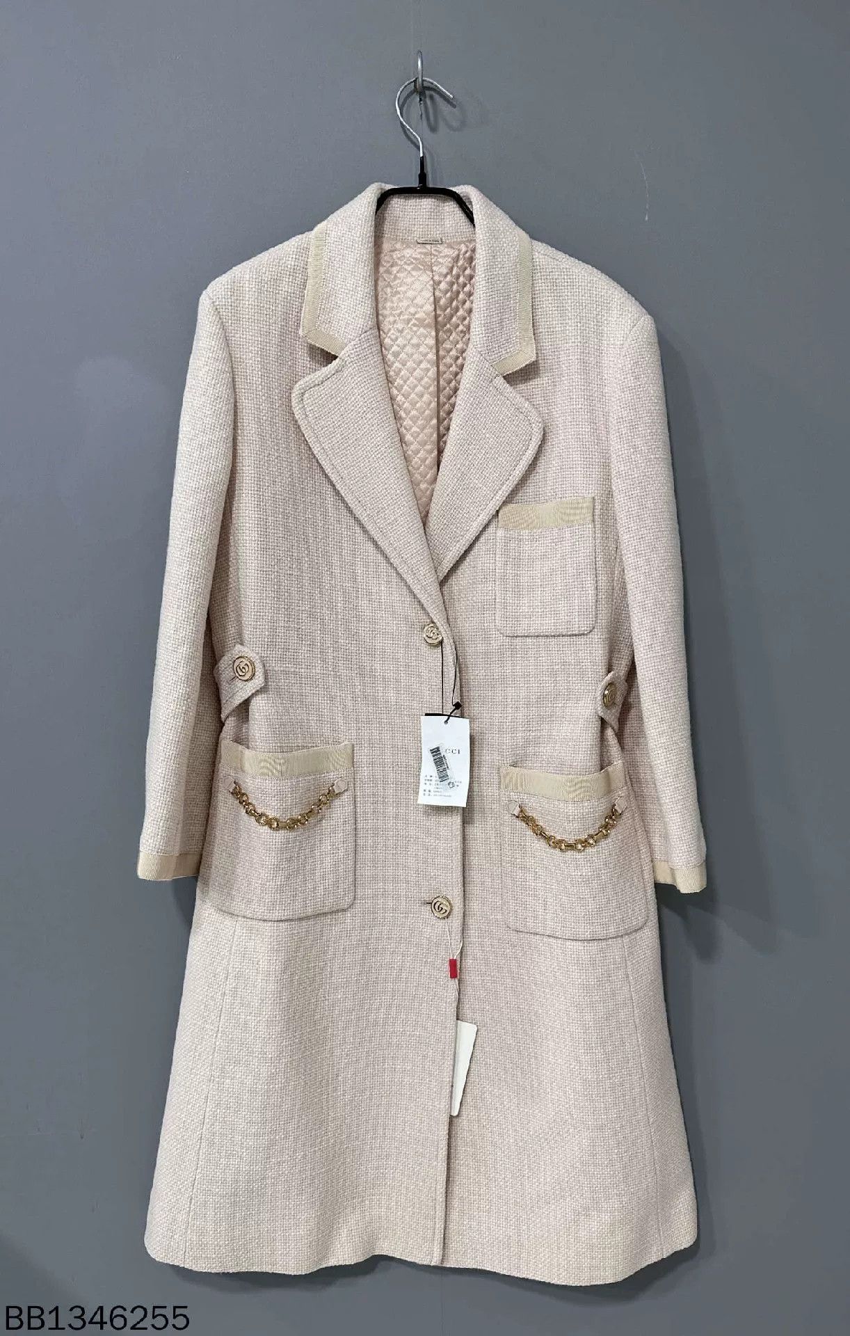 Gucci Gucci Classic Gold Button Coat Size M / US 6-8 / IT 42-44 - 1 Thumbnail