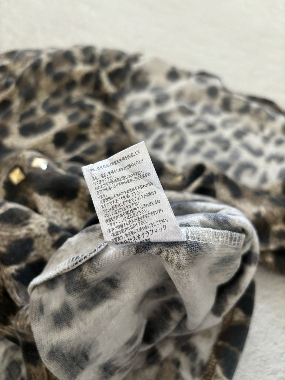 Hysteric Glamour Y2k galstar leopard ifsixwasnine punk style tshirt Size M / US 6-8 / IT 42-44 - 7 Thumbnail