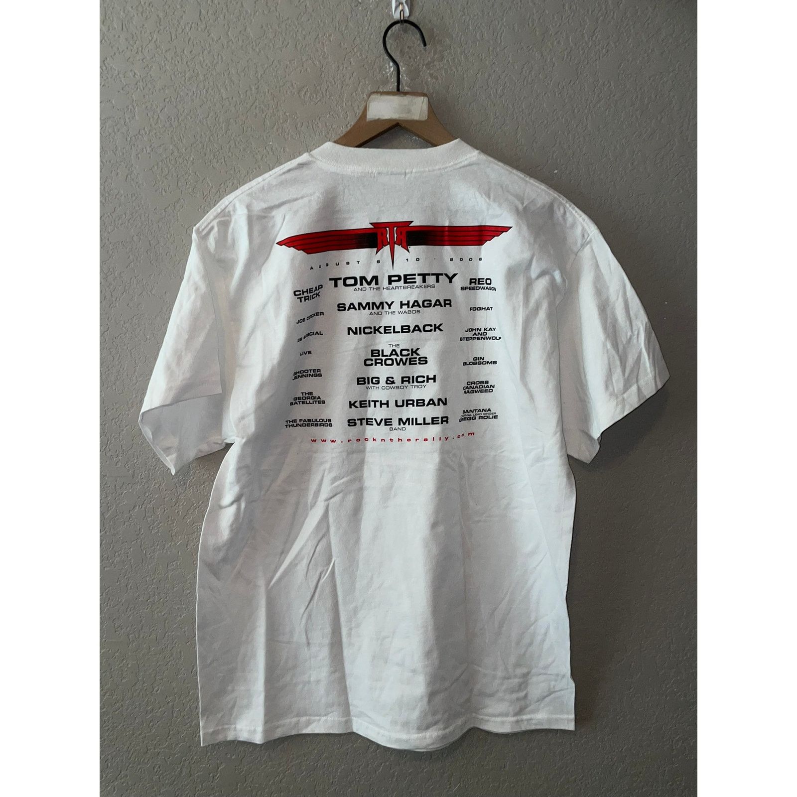 Delta Rock The Rally Shirt L Tom Petty Keith Urban Concert Tee Size US L / EU 52-54 / 3 - 6 Thumbnail