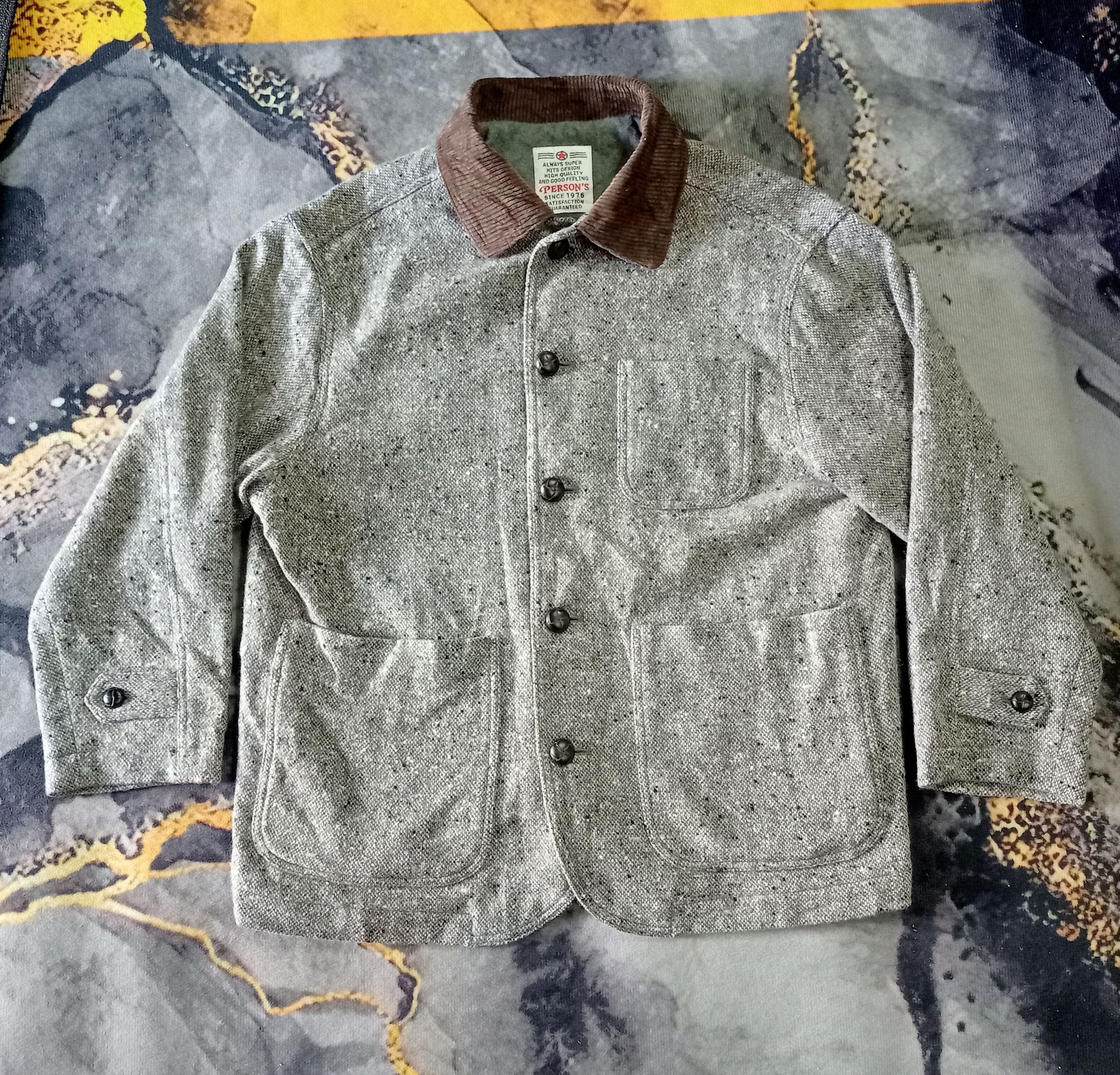 Vintage 🔥Persons Chore Wool Jacket