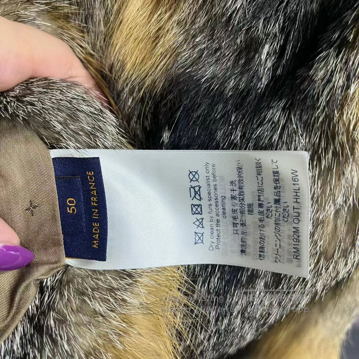 Louis Vuitton Louis Vuitton A jacket made from brown fox fur, sewn toget Size US M / EU 48-50 / 2 - 3 Thumbnail