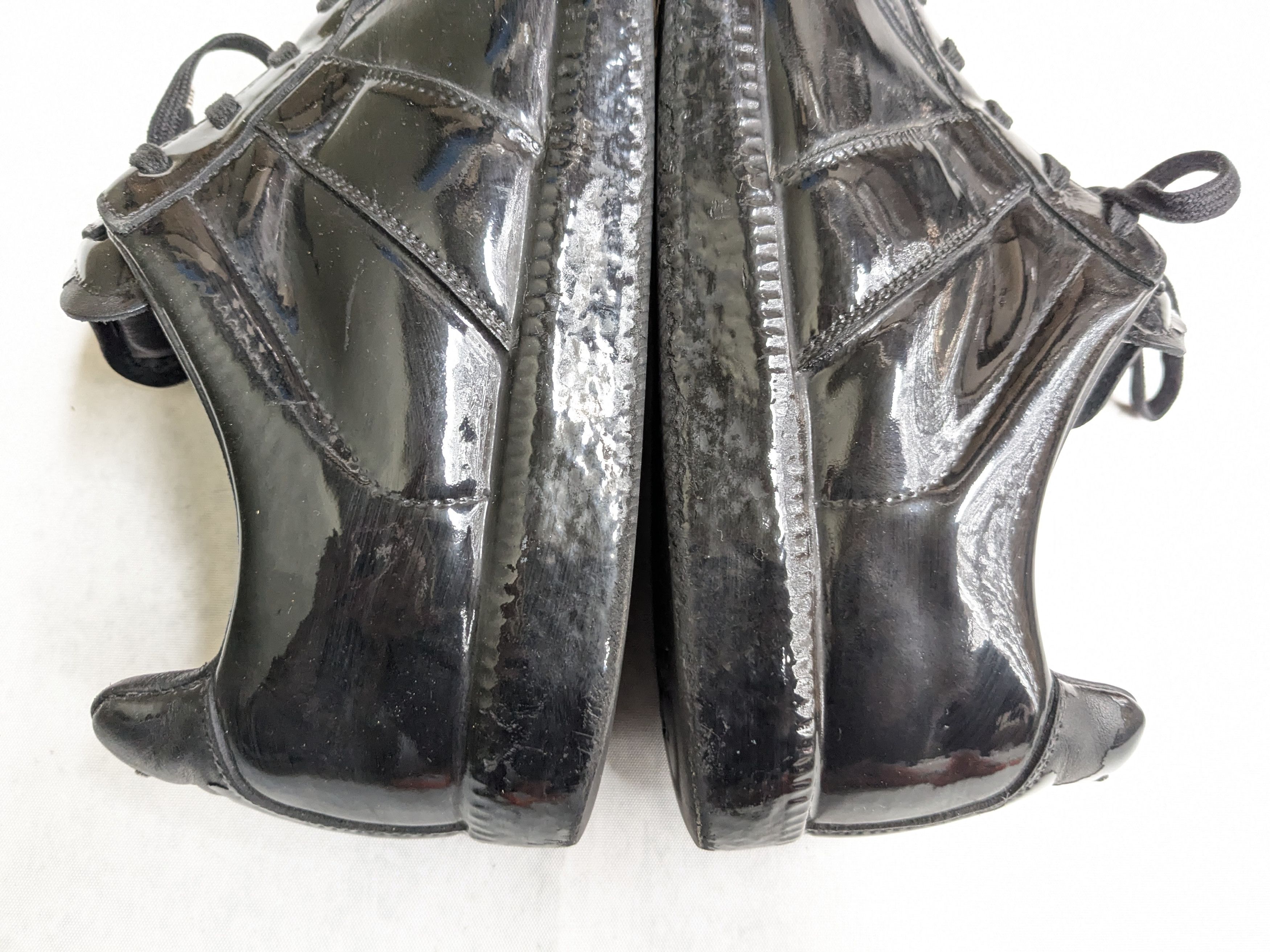 Maison Margiela Maison Margiela Replica GAT Black Patent Leather 8 41 Low Size US 8 / EU 41 - 9 Thumbnail