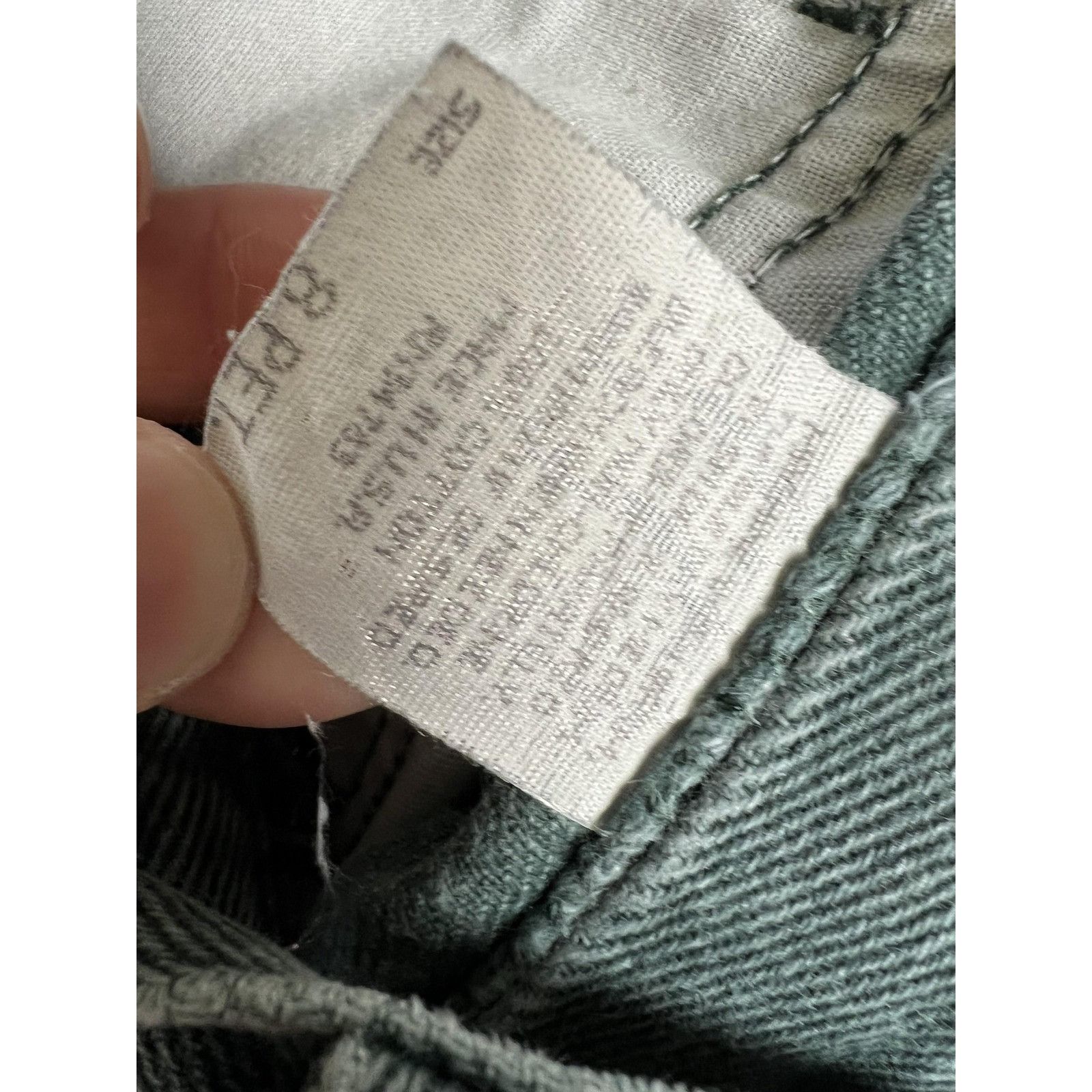 Lee Vintage Lee Jeans Womens 8 Petite Green High Rise Tapered Le Size 24" / US 00 / IT 34 - 7 Thumbnail