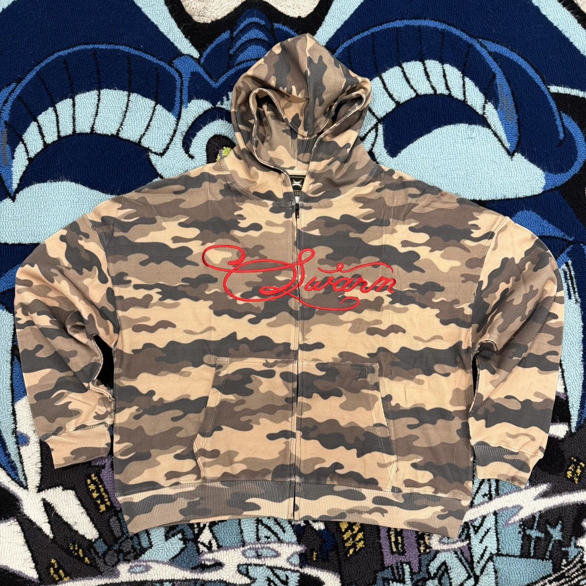 Other Swarm Desert Camo Waffle Knit Zip Size US S / EU 44-46 / 1 - 1 Thumbnail